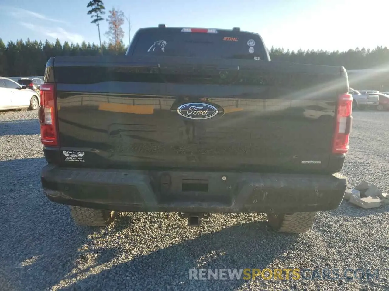 6 Photograph of a damaged car 1FTFW1E87MFD14521 FORD F-150 2021