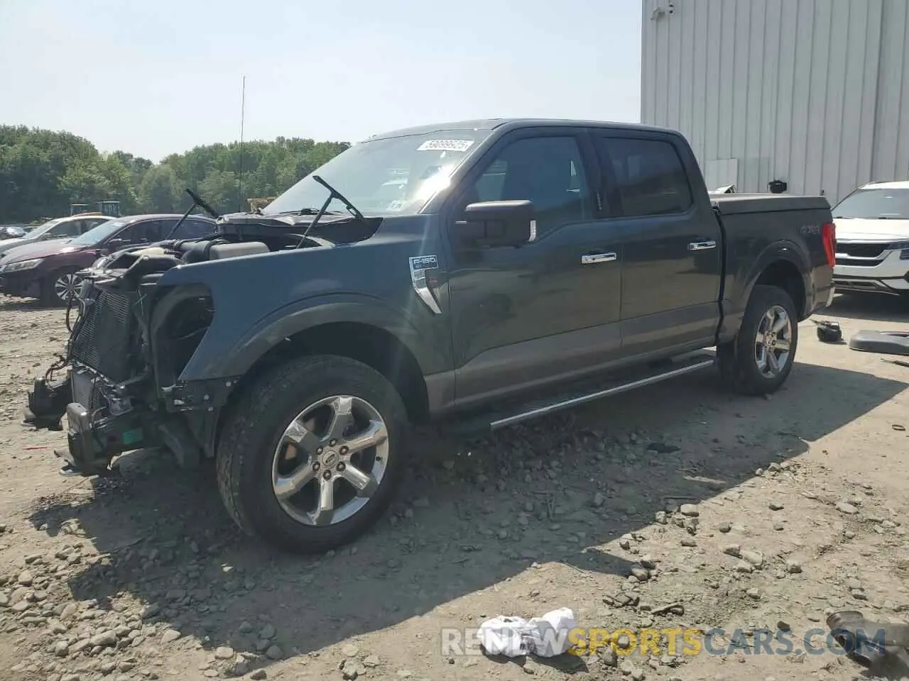 1 Photograph of a damaged car 1FTFW1E87MKD43783 FORD F-150 2021