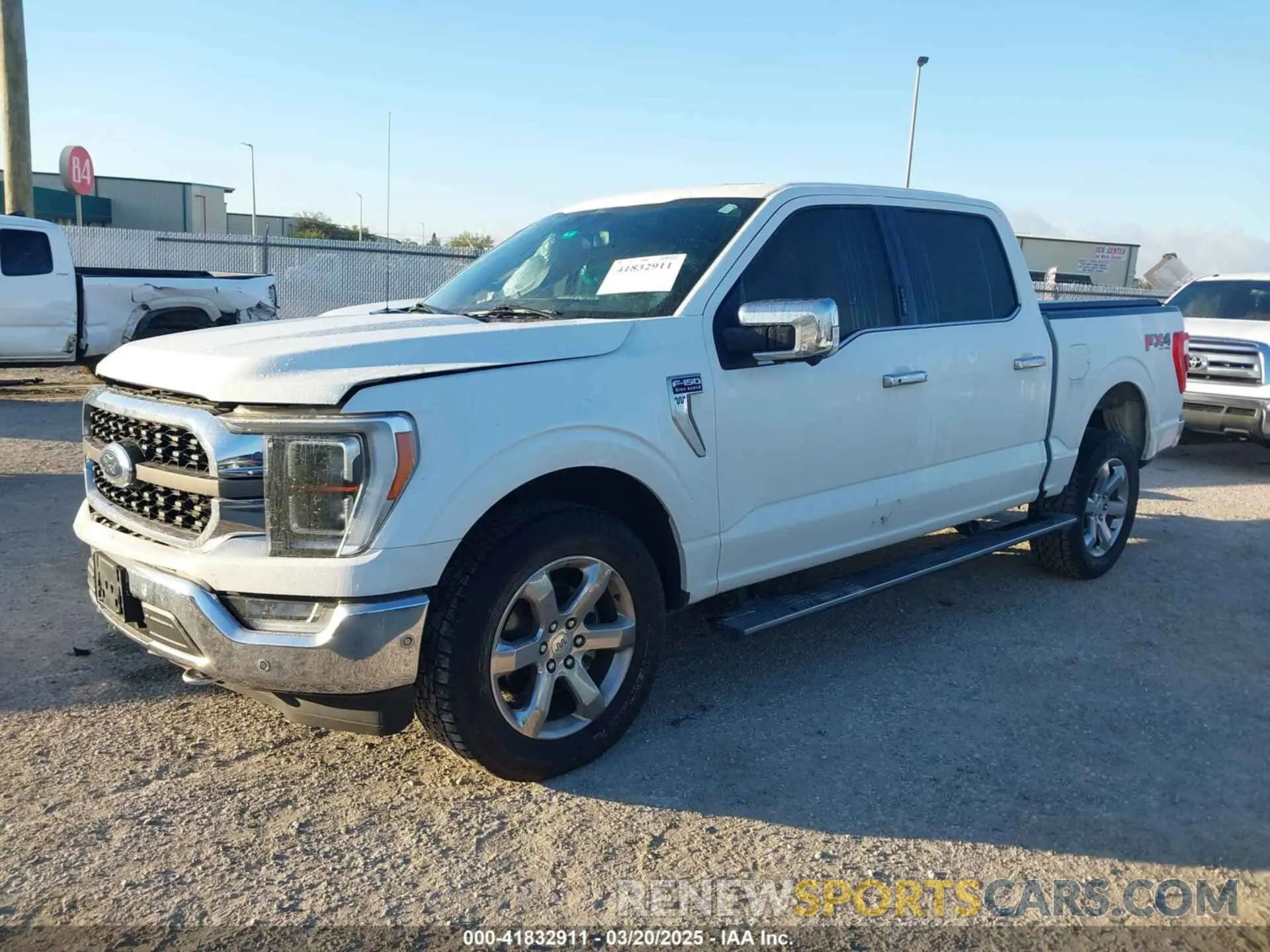 2 Фотография поврежденного автомобиля 1FTFW1E89MFB34411 FORD F-150 2021