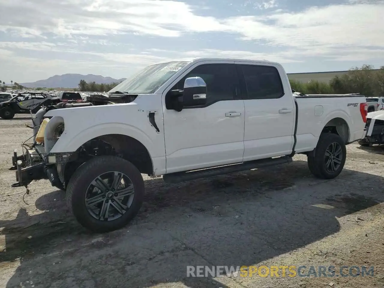 1 Photograph of a damaged car 1FTFW1E89MFC80498 FORD F-150 2021