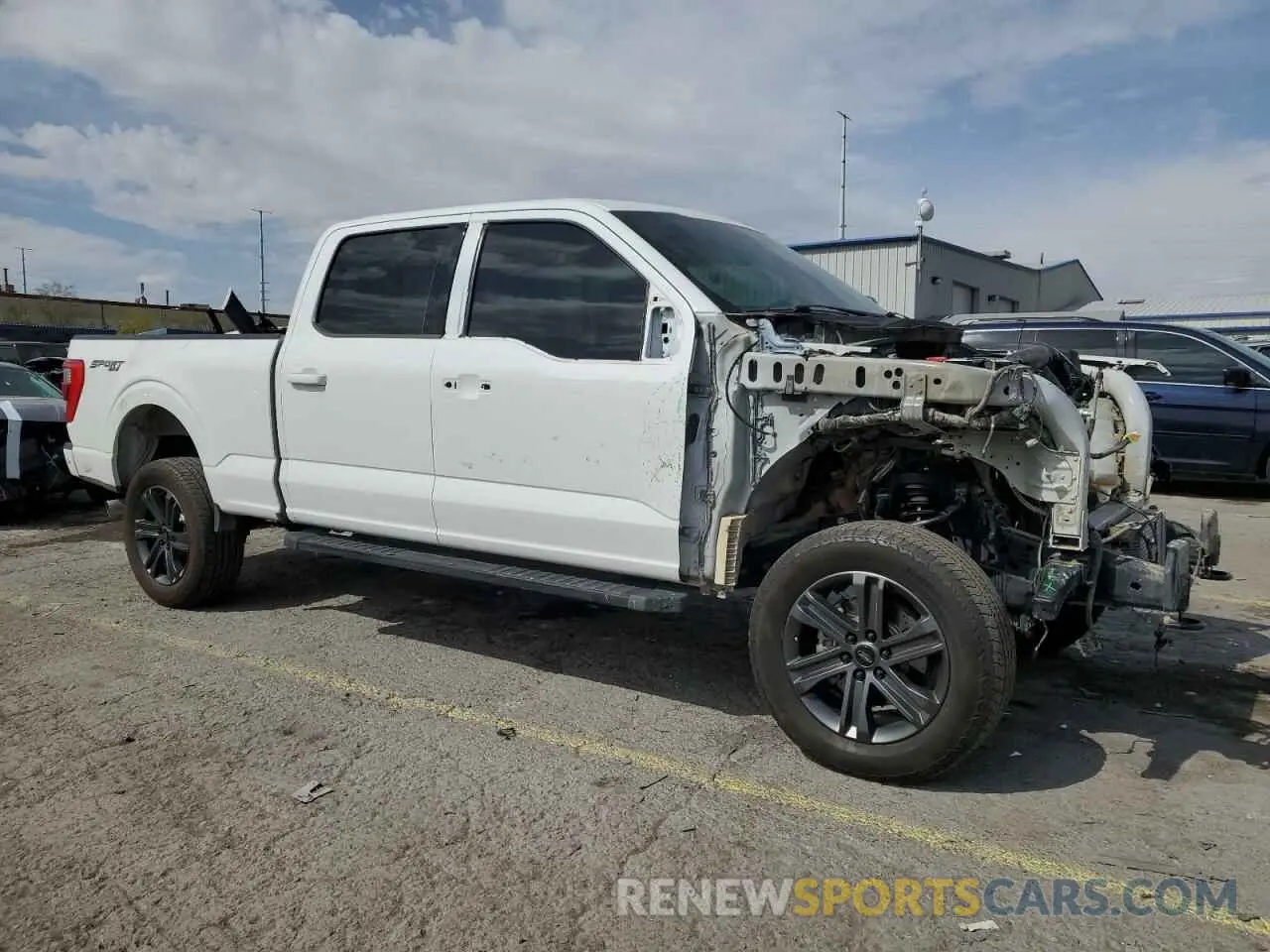 4 Photograph of a damaged car 1FTFW1E89MFC80498 FORD F-150 2021