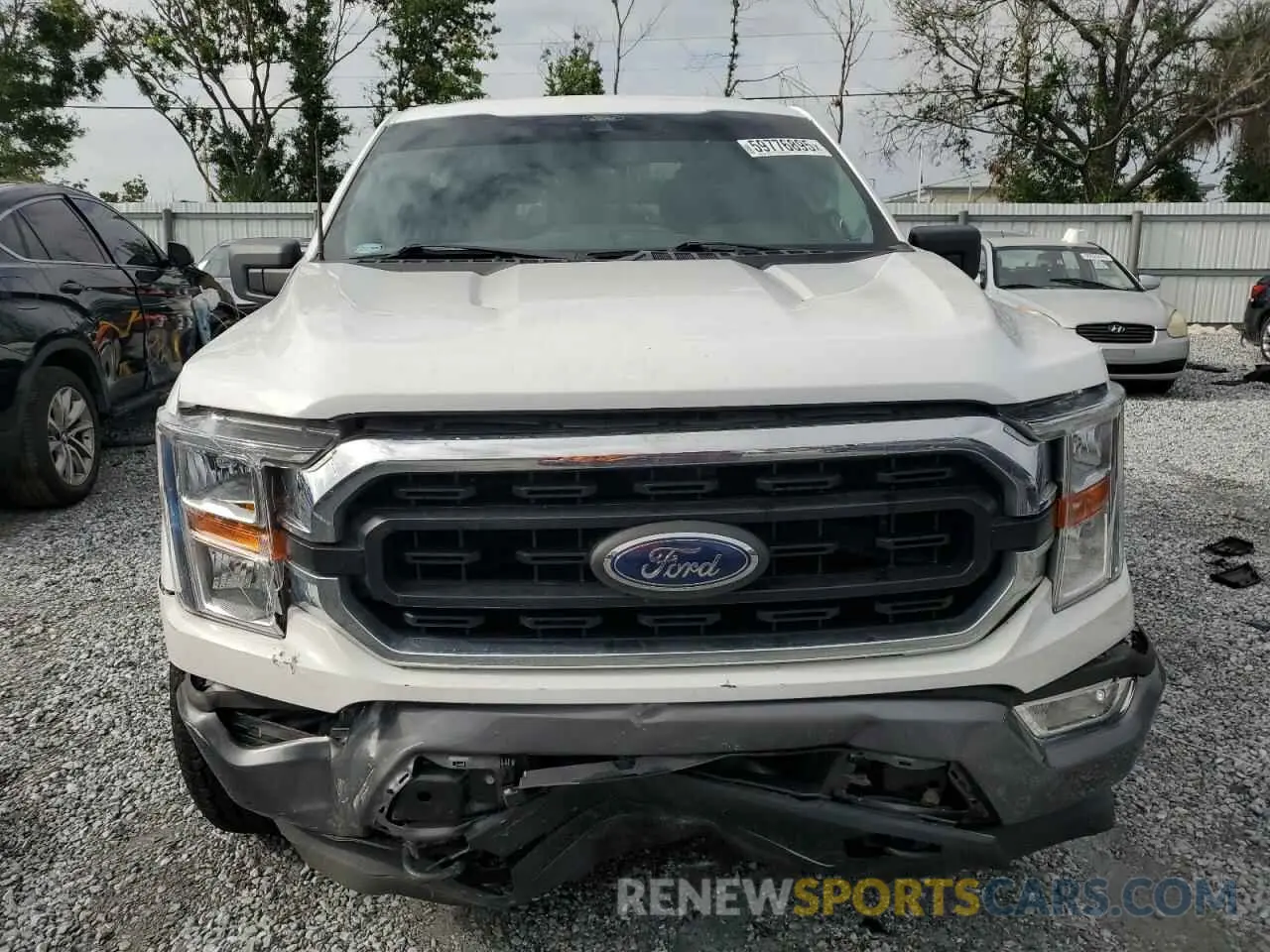 5 Фотография поврежденного автомобиля 1FTFW1E89MKD37340 FORD F-150 2021