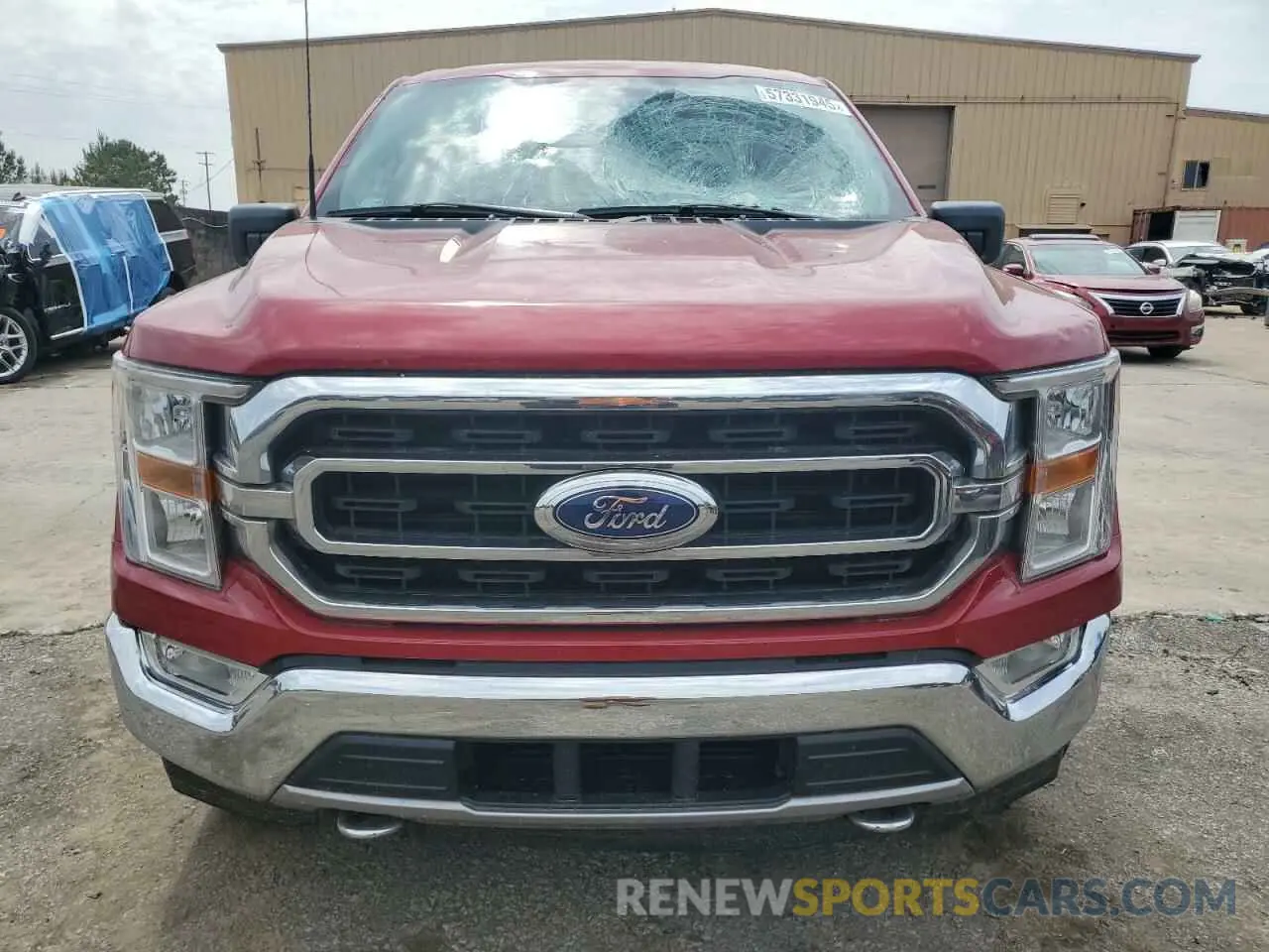 5 Photograph of a damaged car 1FTFW1E8XMKE32148 FORD F-150 2021