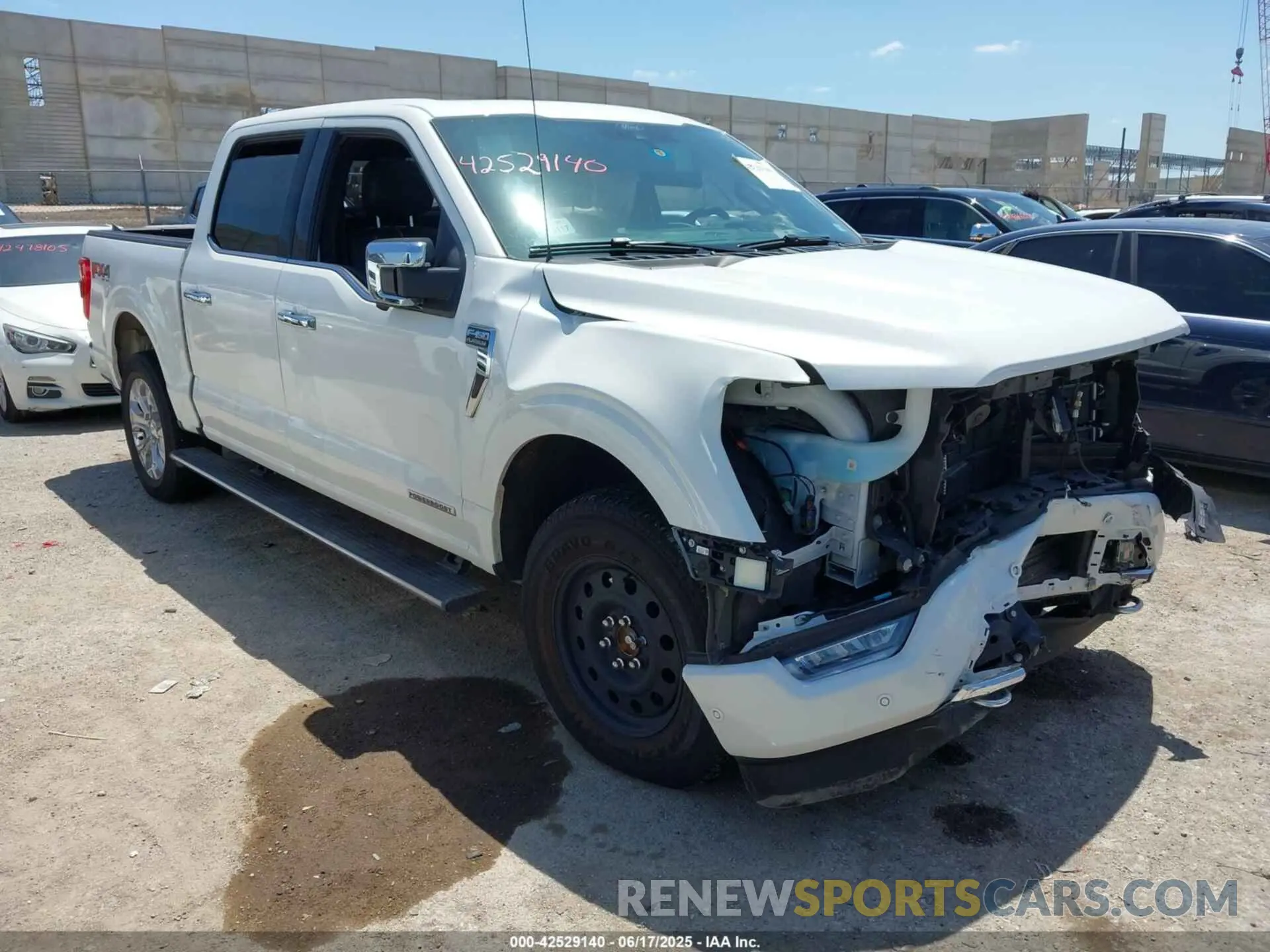 1 Photograph of a damaged car 1FTFW1ED8MFB12820 FORD F-150 2021