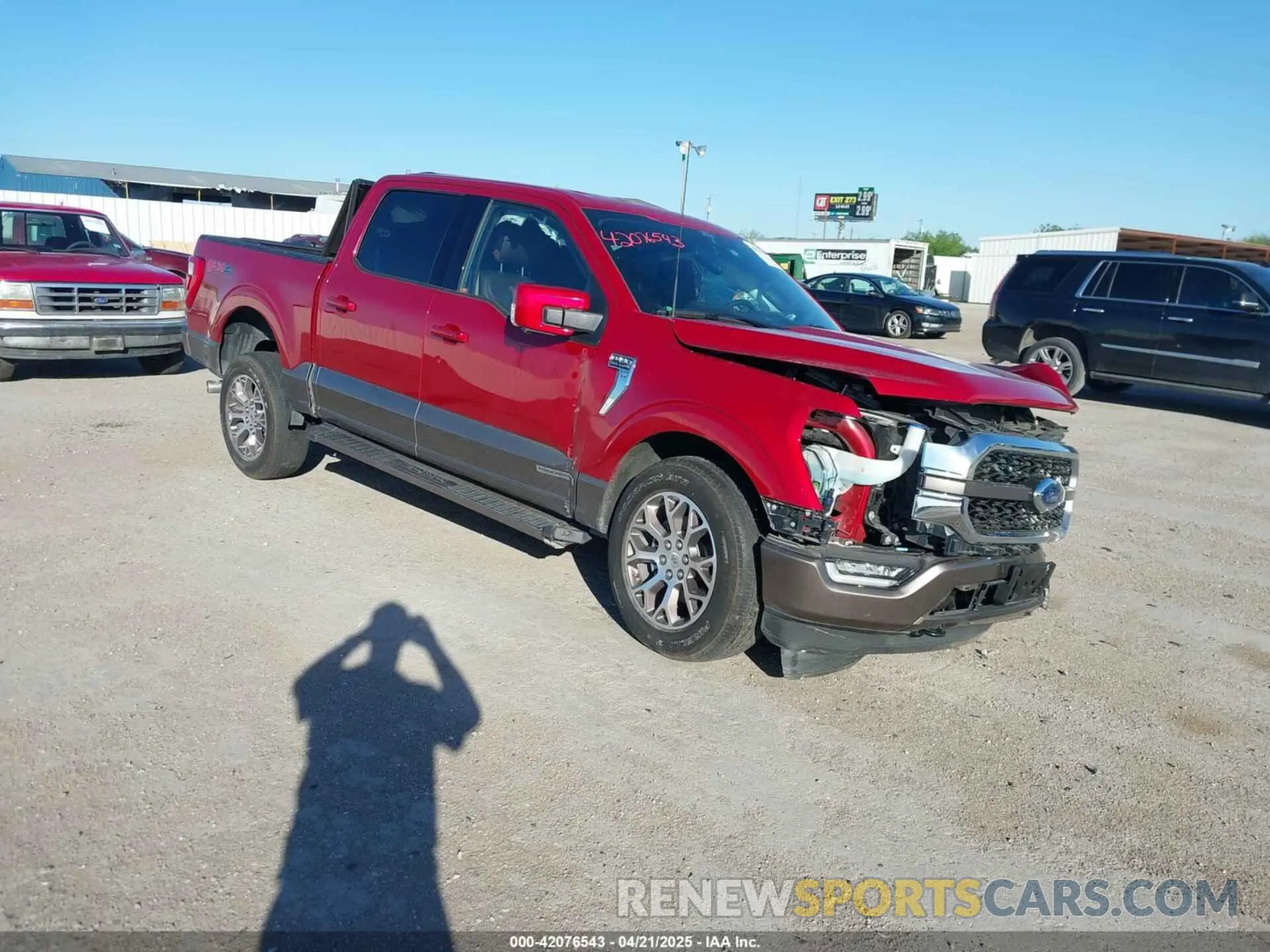 1 Photograph of a damaged car 1FTFW1EDXMFB77541 FORD F-150 2021