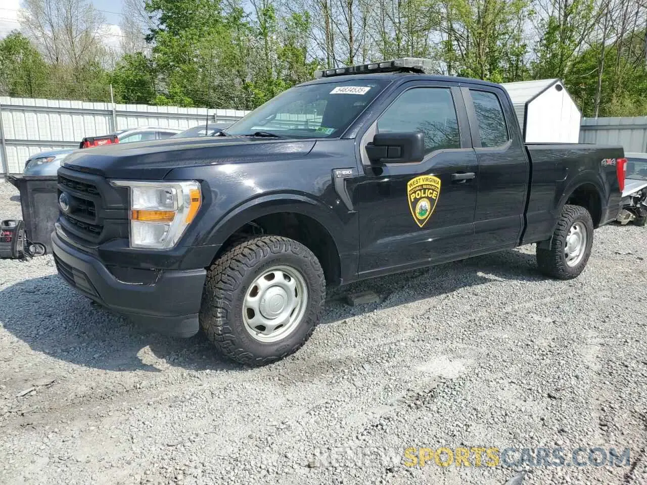 1 Photograph of a damaged car 1FTFX1E53MFD02174 FORD F-150 2021