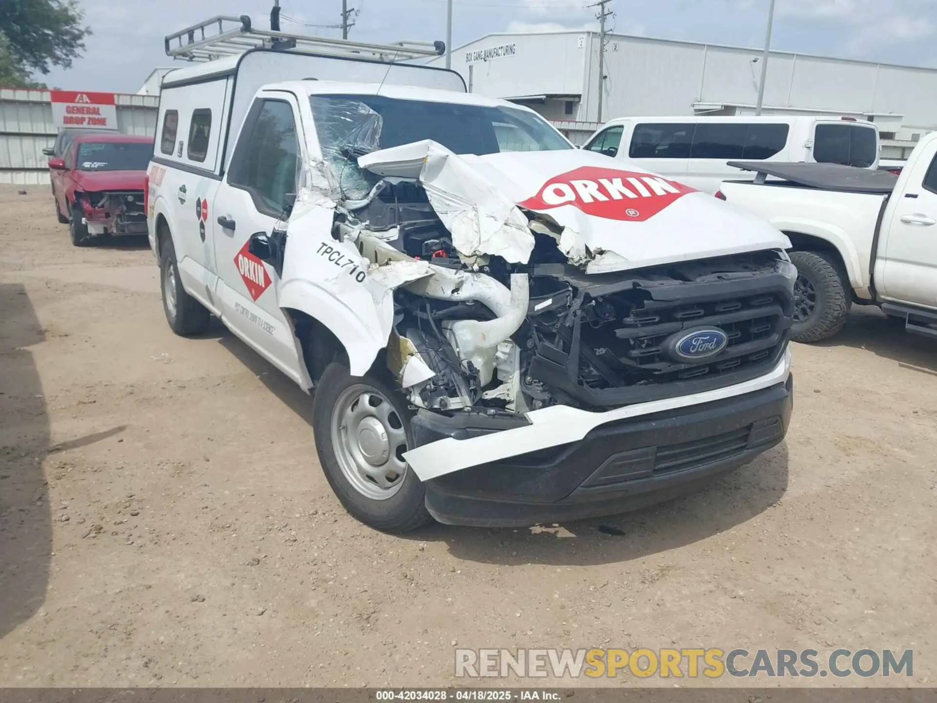 1 Photograph of a damaged car 1FTMF1CB4MKD85219 FORD F-150 2021