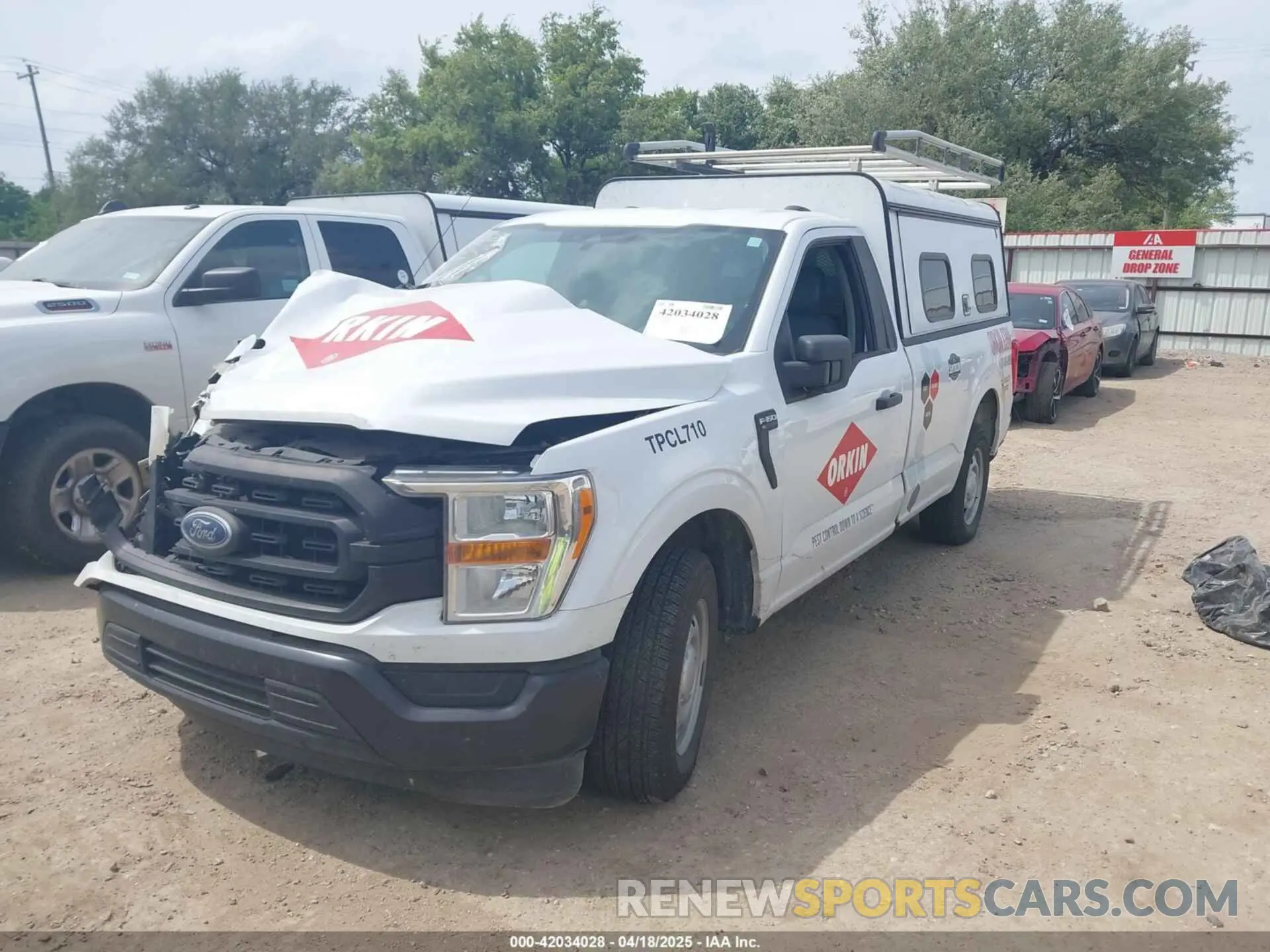 2 Photograph of a damaged car 1FTMF1CB4MKD85219 FORD F-150 2021
