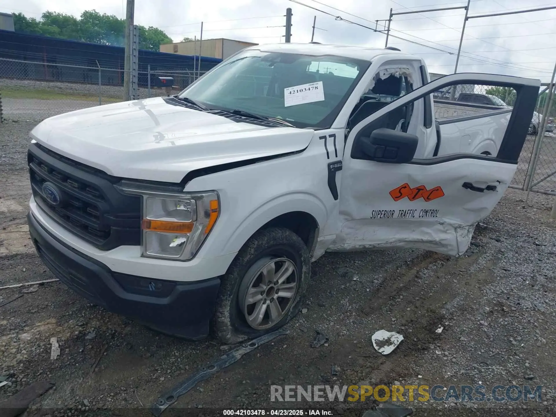 2 Photograph of a damaged car 1FTMF1CB5MKE25341 FORD F-150 2021