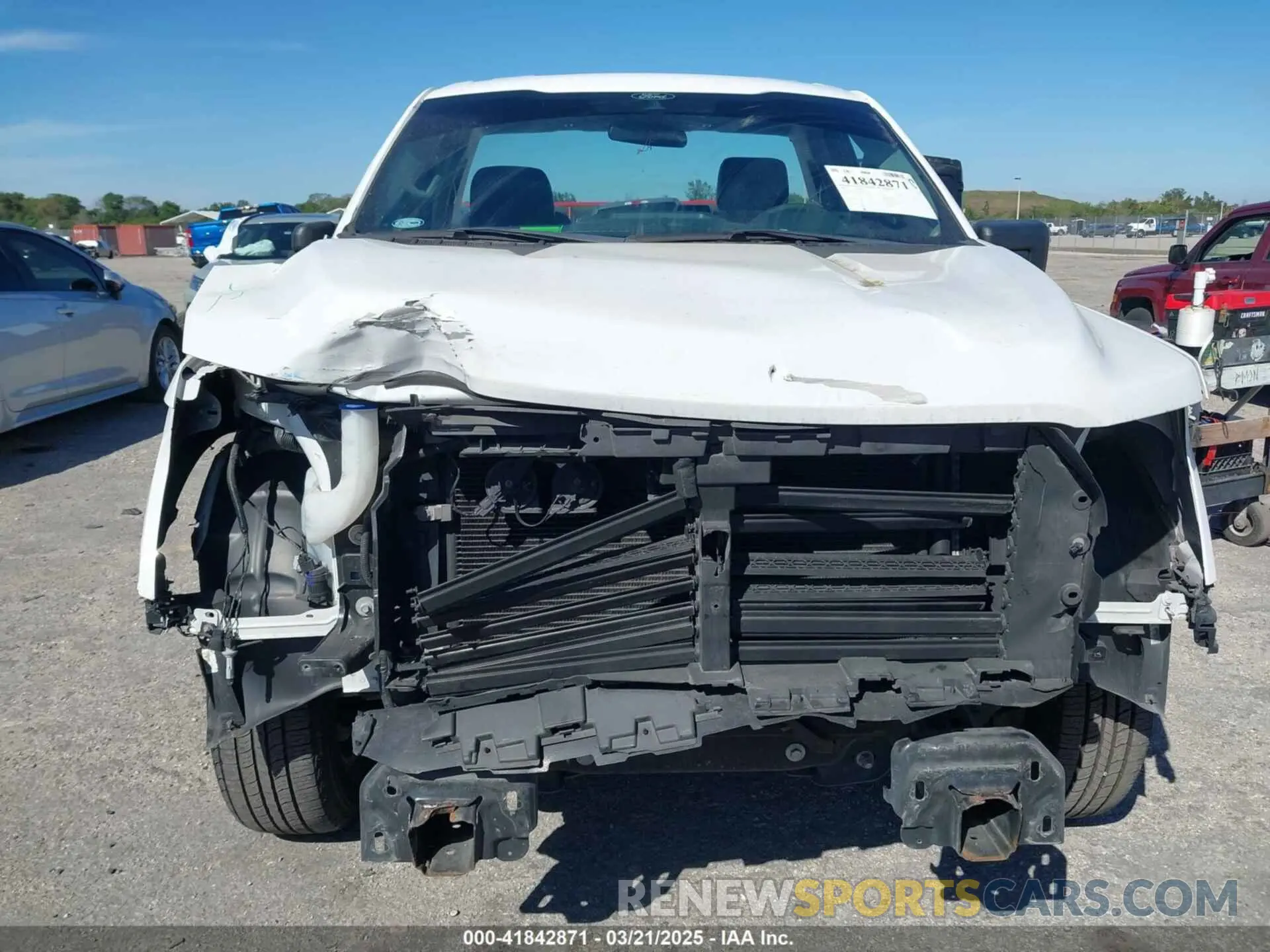 6 Фотография поврежденного автомобиля 1FTMF1CBXMKE33693 FORD F-150 2021