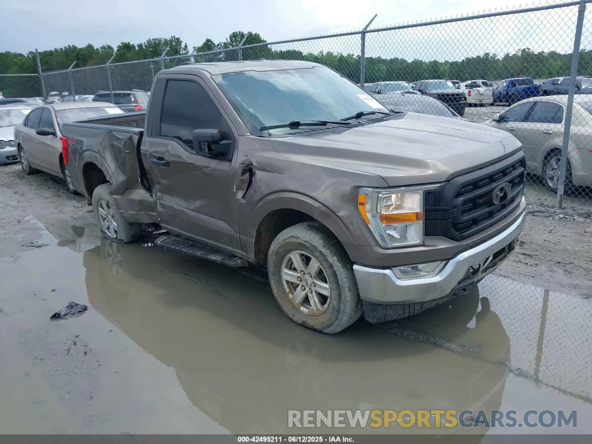 1 Photograph of a damaged car 1FTMF1E5XMKF04768 FORD F-150 2021