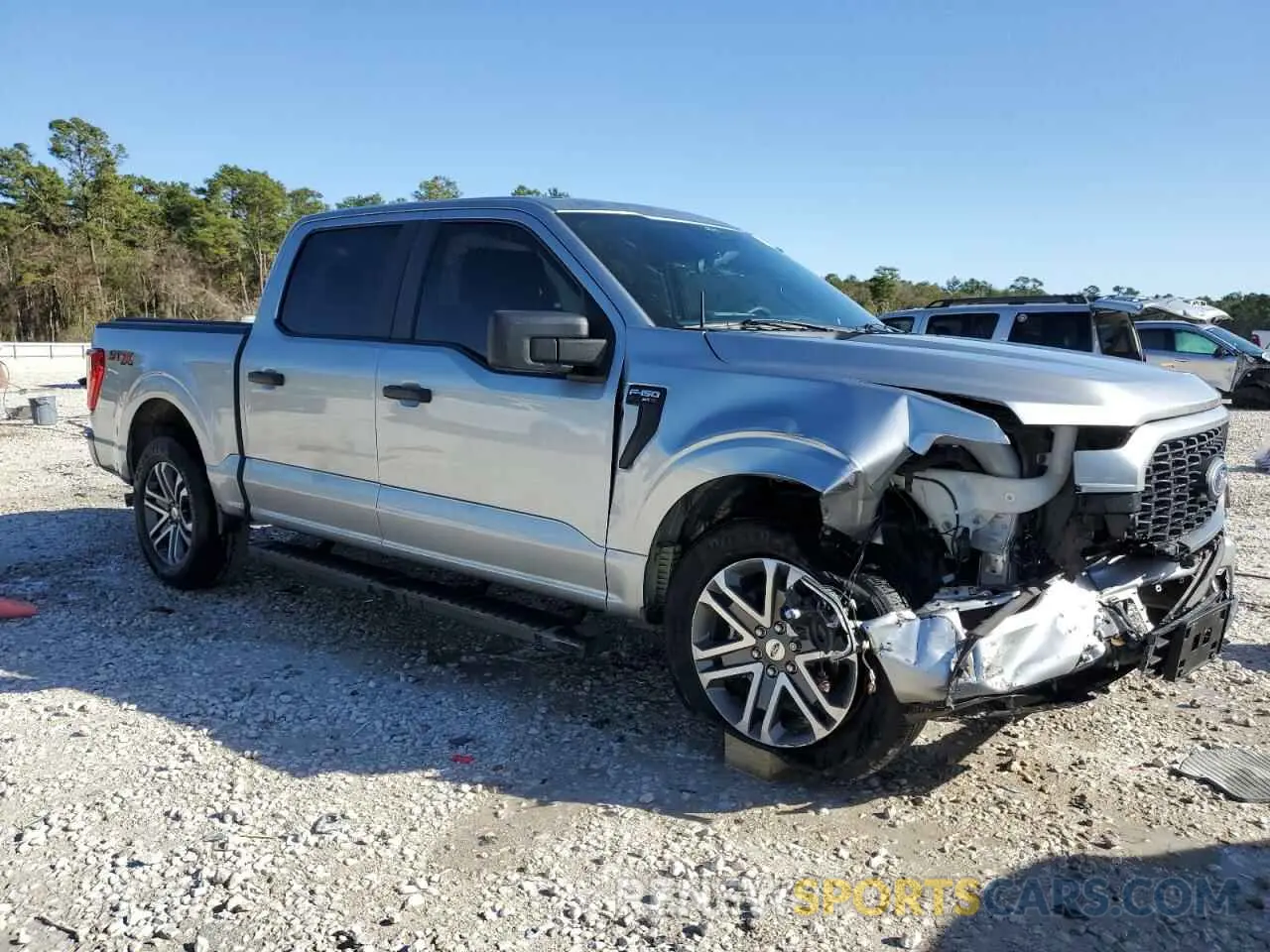 4 Фотография поврежденного автомобиля 1FTEW1C50NFA26250 FORD F-150 2022