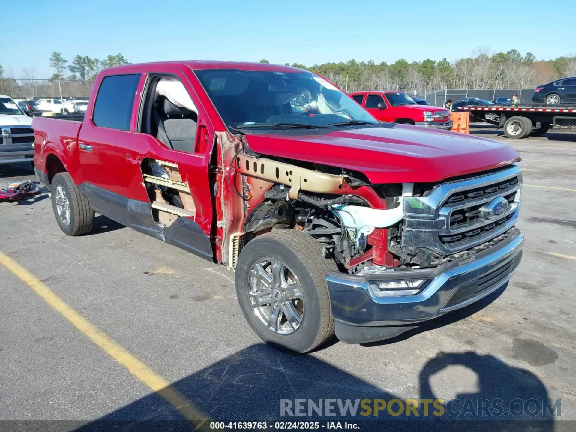 1 Фотография поврежденного автомобиля 1FTEW1C55NKE26456 FORD F-150 2022