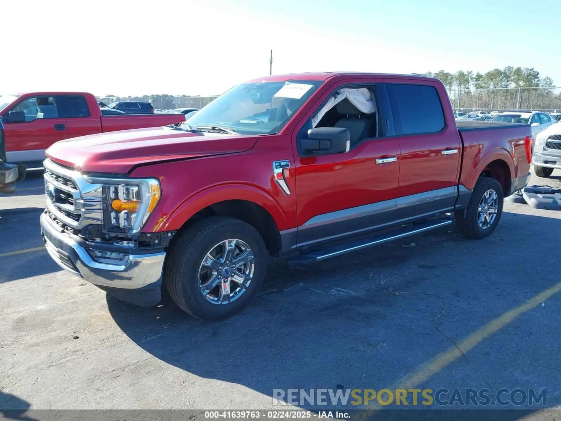2 Фотография поврежденного автомобиля 1FTEW1C55NKE26456 FORD F-150 2022