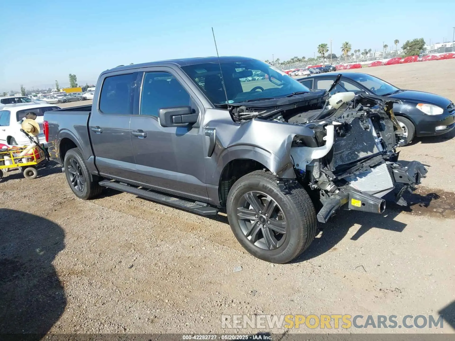 1 Фотография поврежденного автомобиля 1FTEW1C85NKE92726 FORD F-150 2022