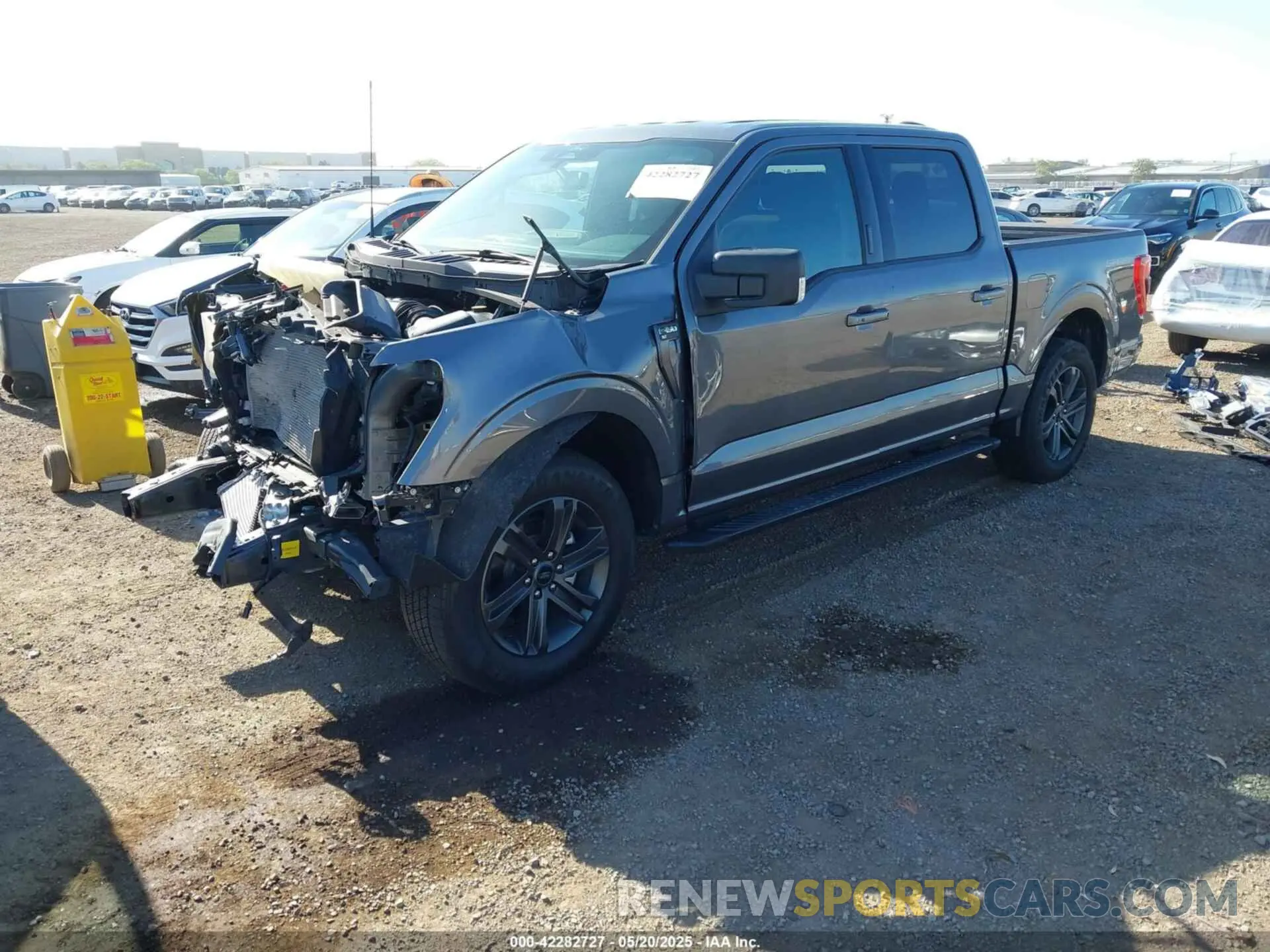 2 Фотография поврежденного автомобиля 1FTEW1C85NKE92726 FORD F-150 2022