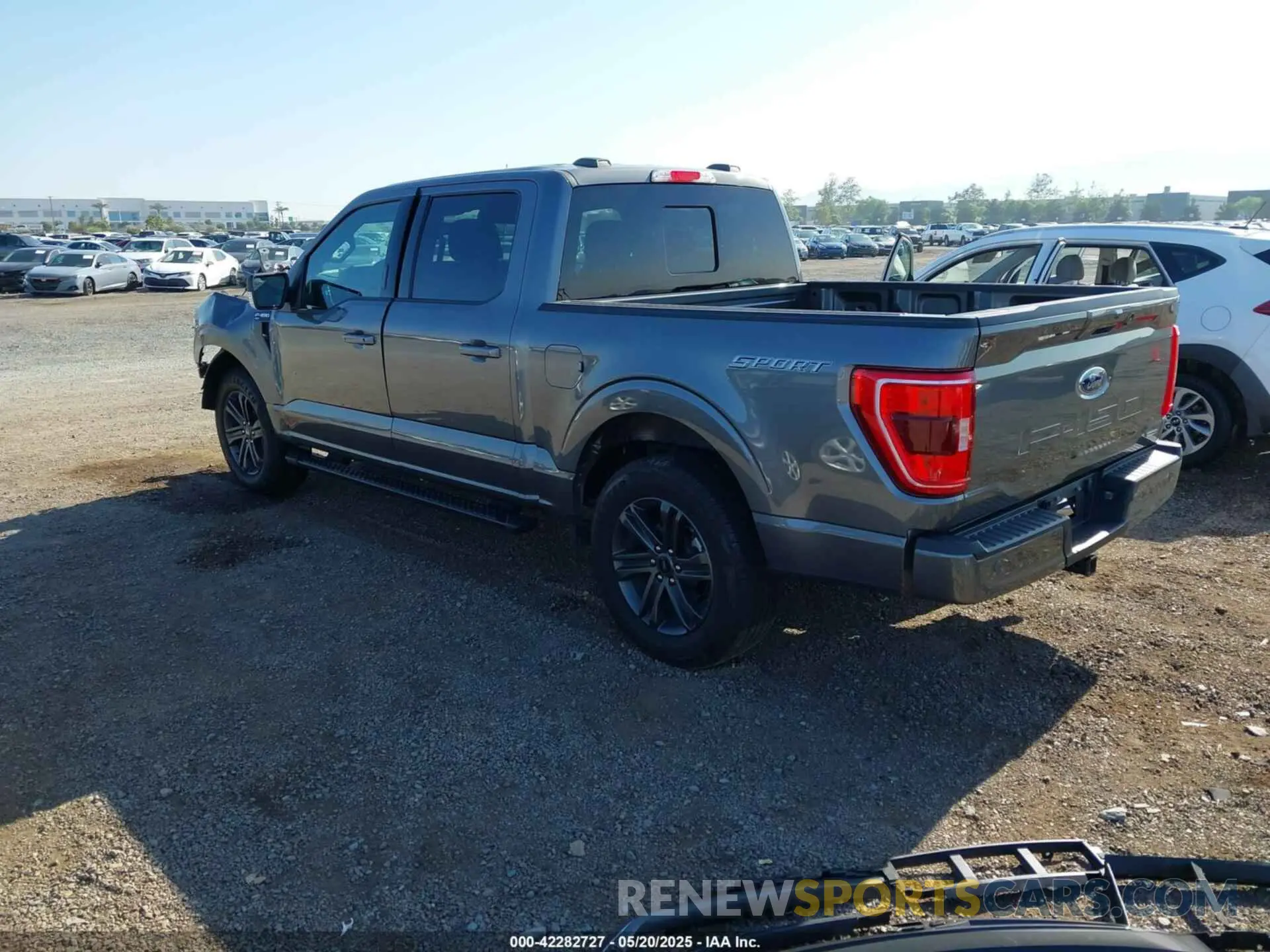 3 Фотография поврежденного автомобиля 1FTEW1C85NKE92726 FORD F-150 2022