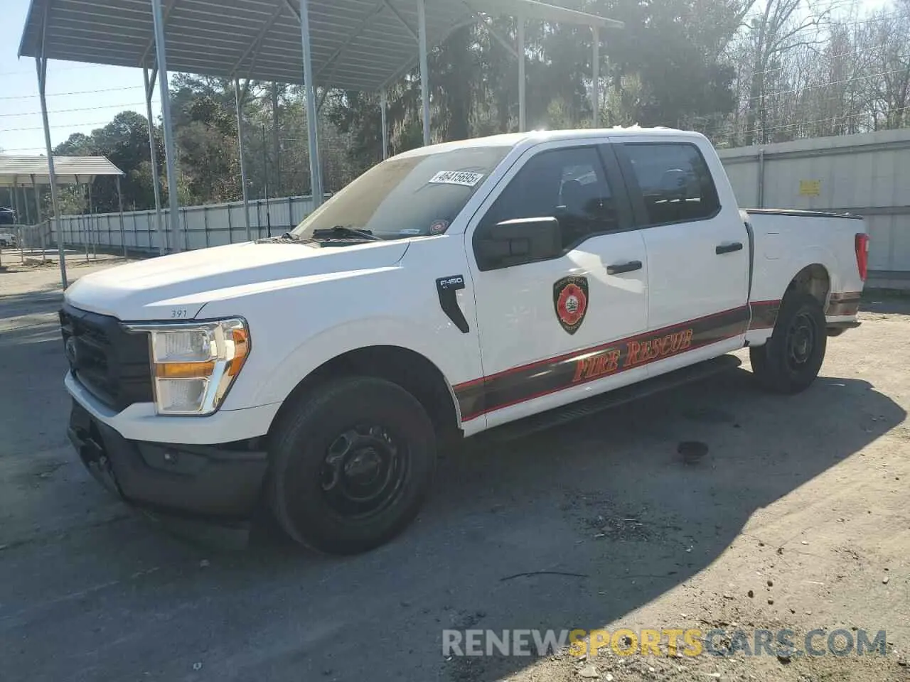 1 Photograph of a damaged car 1FTEW1CB0NKD04173 FORD F-150 2022