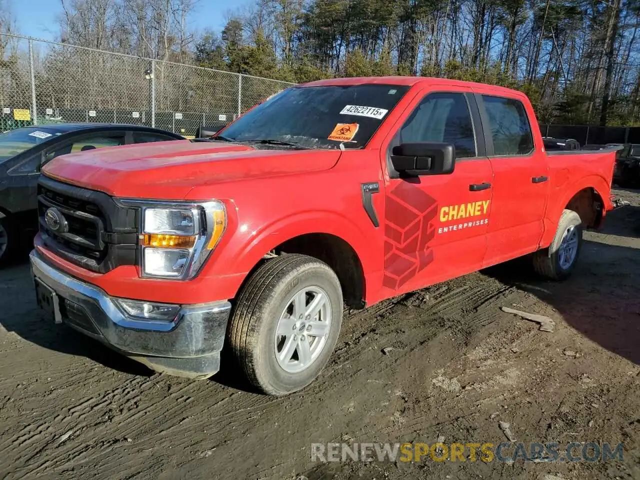 1 Фотография поврежденного автомобиля 1FTEW1CB8NKD18631 FORD F-150 2022
