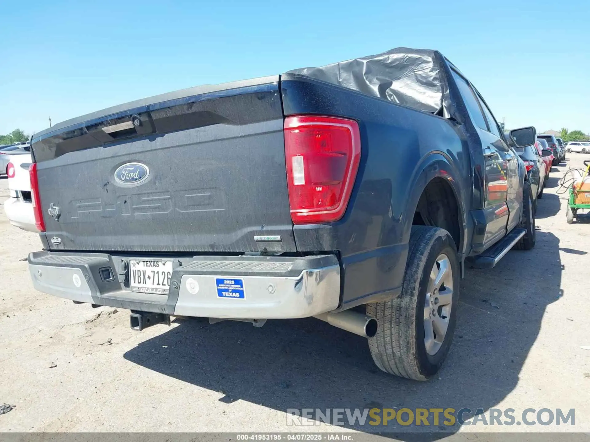 4 Фотография поврежденного автомобиля 1FTEW1CP1NKF24921 FORD F-150 2022