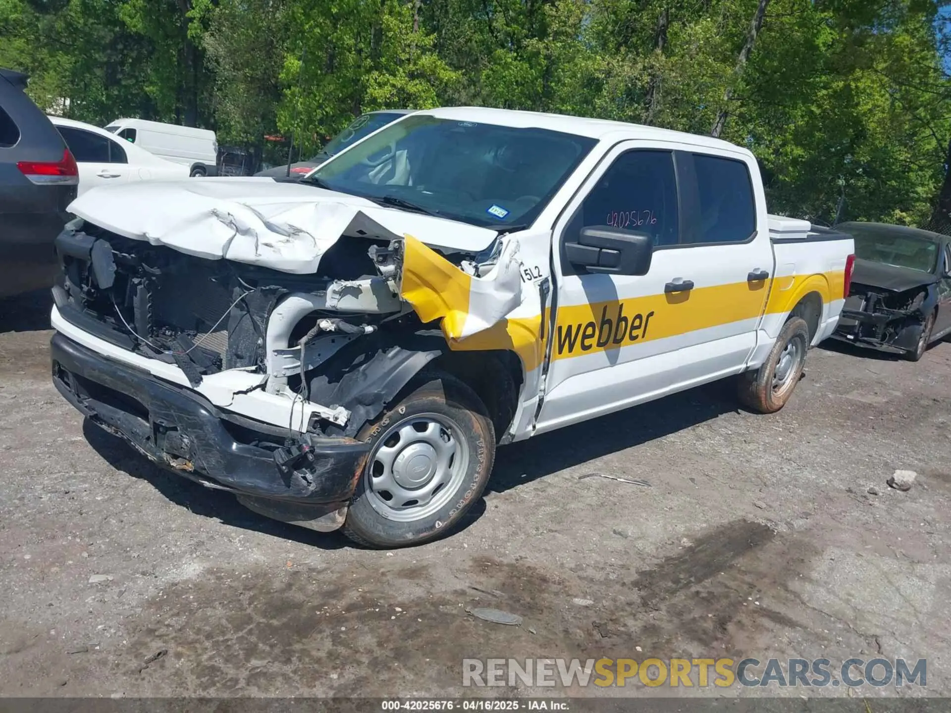 2 Фотография поврежденного автомобиля 1FTEW1CP6NKE54560 FORD F-150 2022