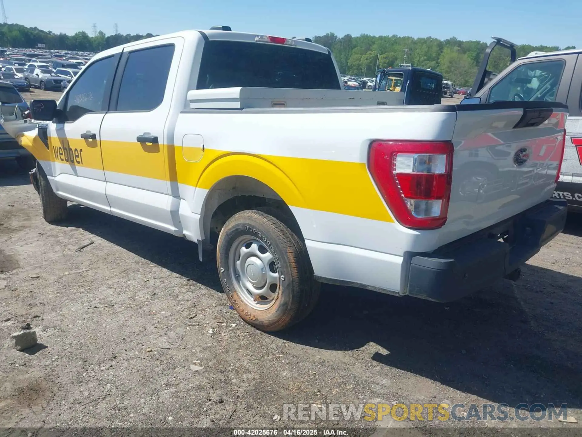 3 Фотография поврежденного автомобиля 1FTEW1CP6NKE54560 FORD F-150 2022