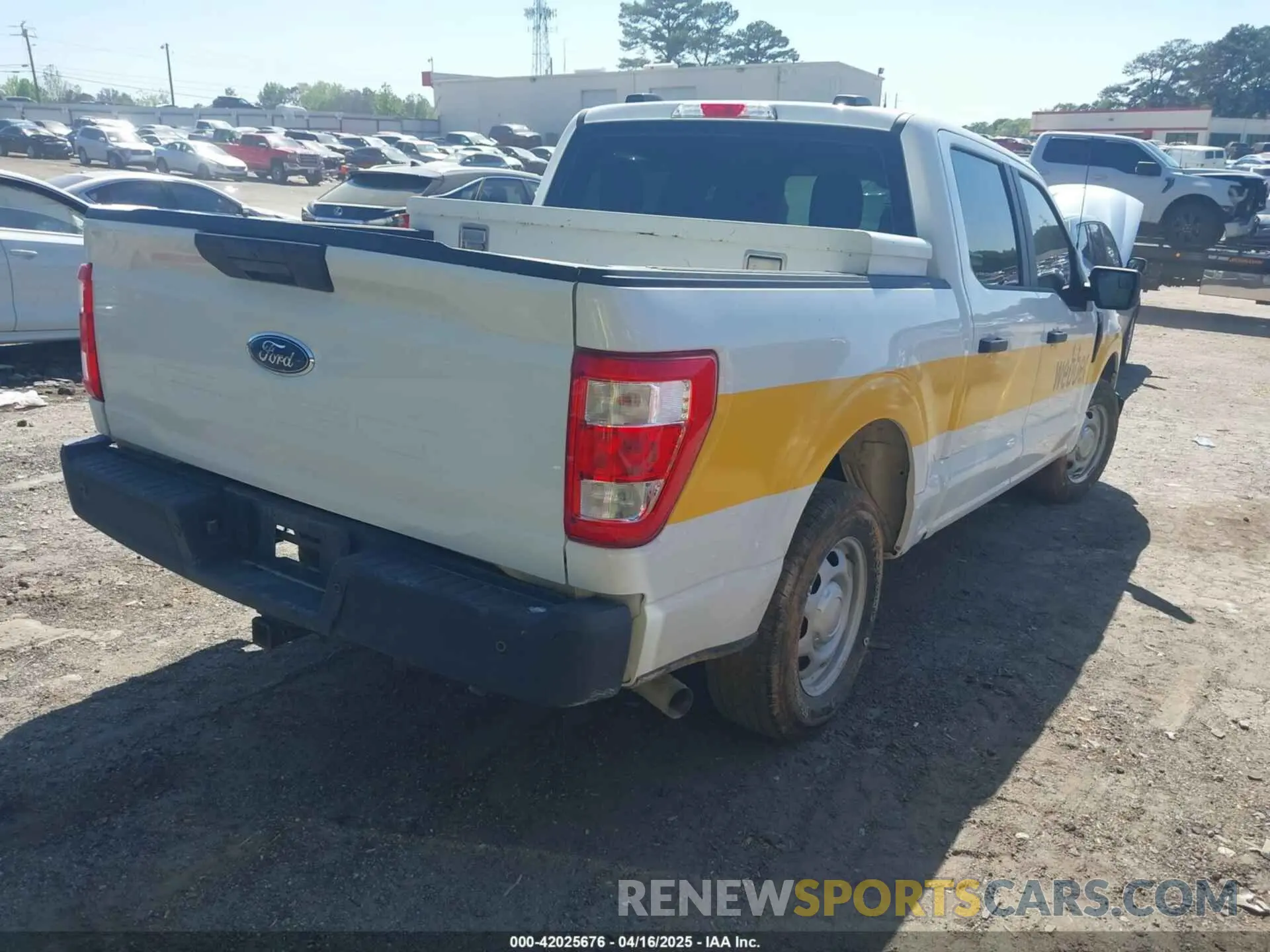 4 Фотография поврежденного автомобиля 1FTEW1CP6NKE54560 FORD F-150 2022