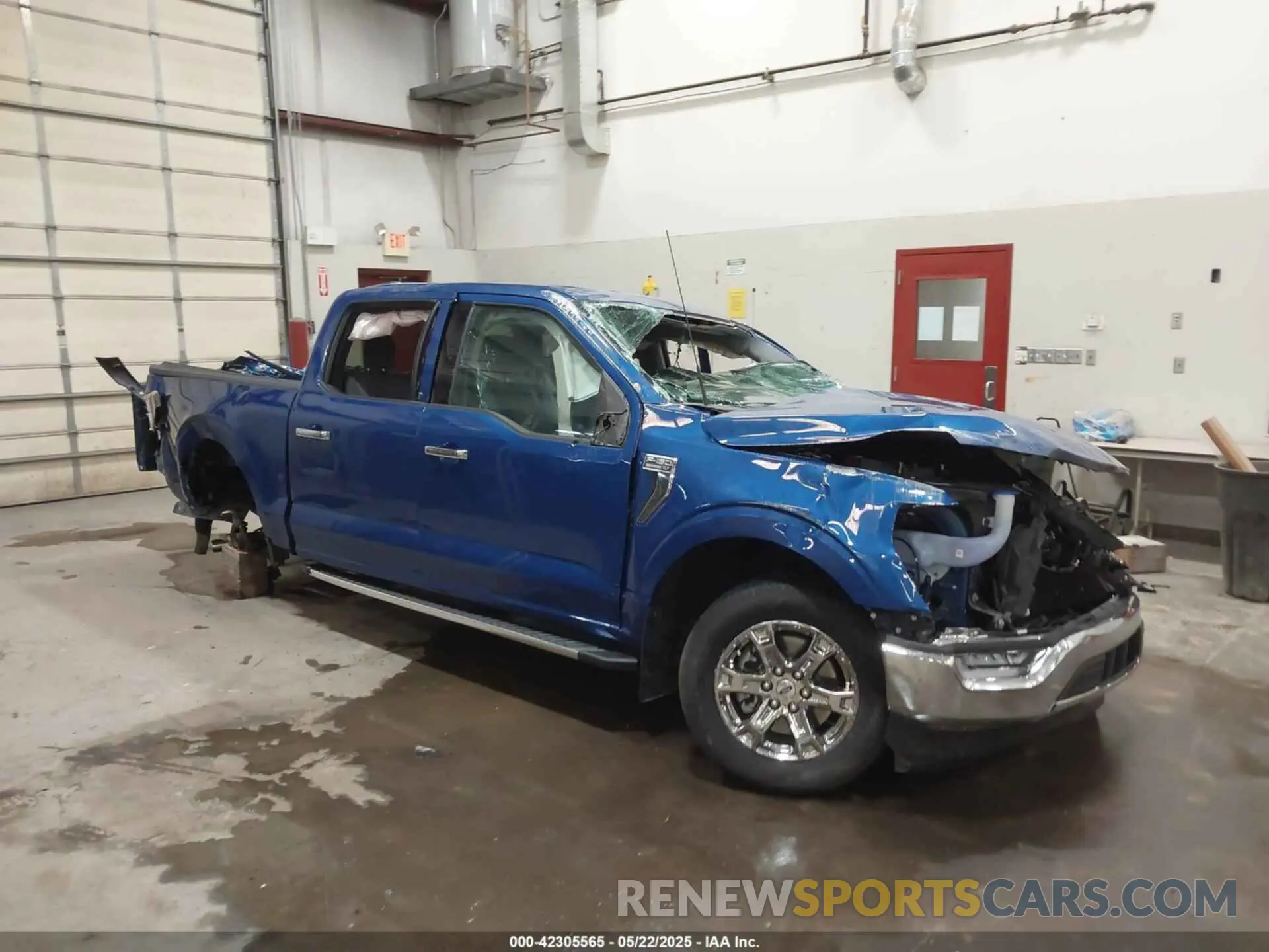 1 Photograph of a damaged car 1FTEW1CP7NFA41961 FORD F-150 2022
