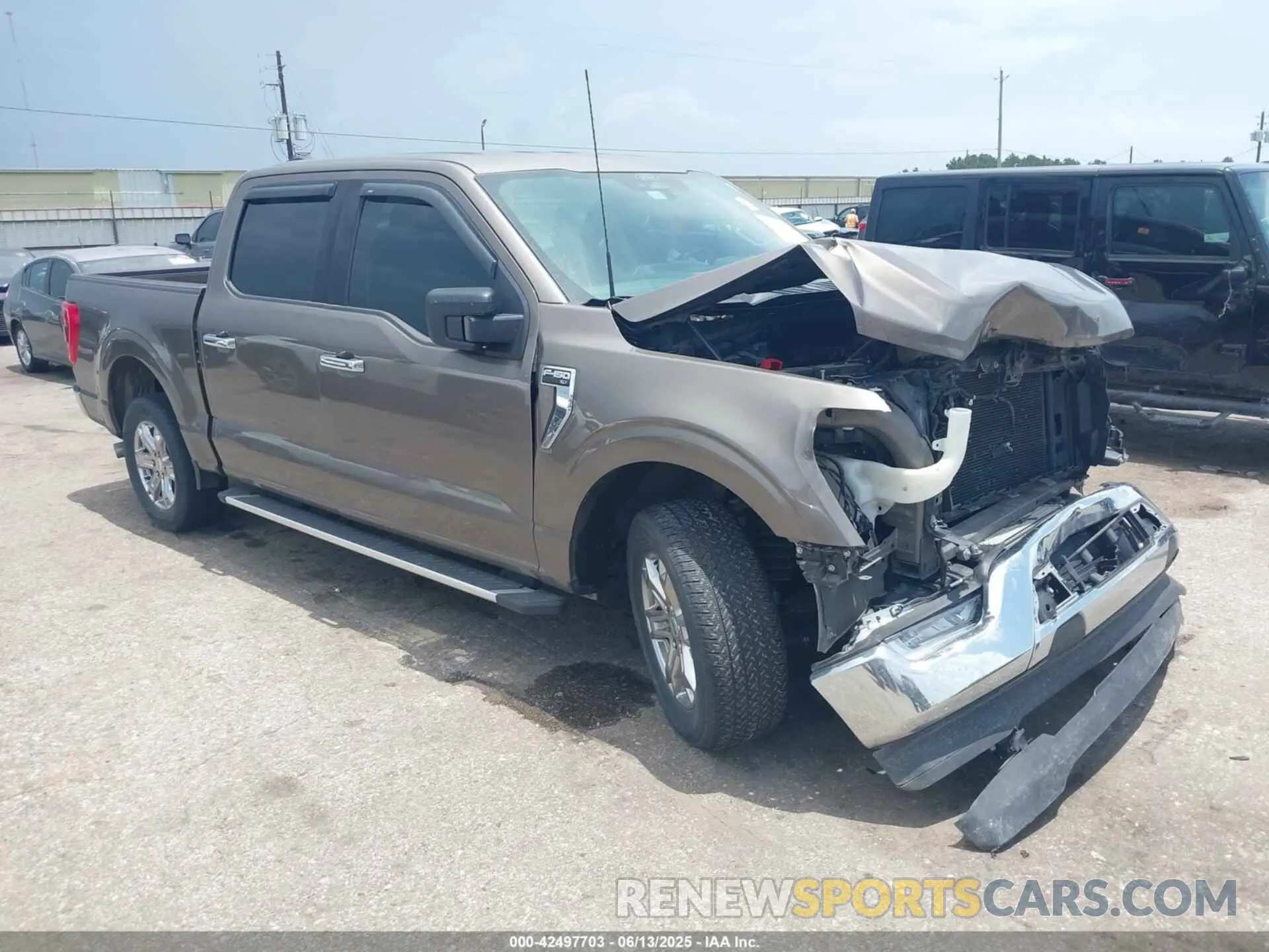 1 Photograph of a damaged car 1FTEW1CP8NFA27857 FORD F-150 2022