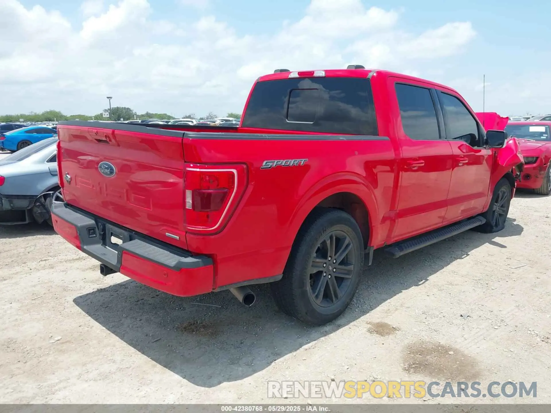 4 Фотография поврежденного автомобиля 1FTEW1CP8NKE60148 FORD F-150 2022