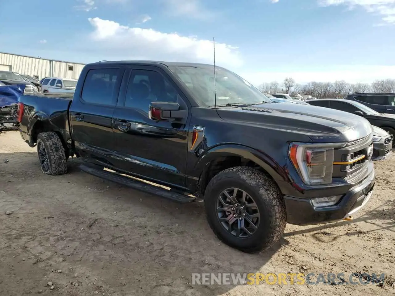 4 Фотография поврежденного автомобиля 1FTEW1E84NFB99549 FORD F-150 2022