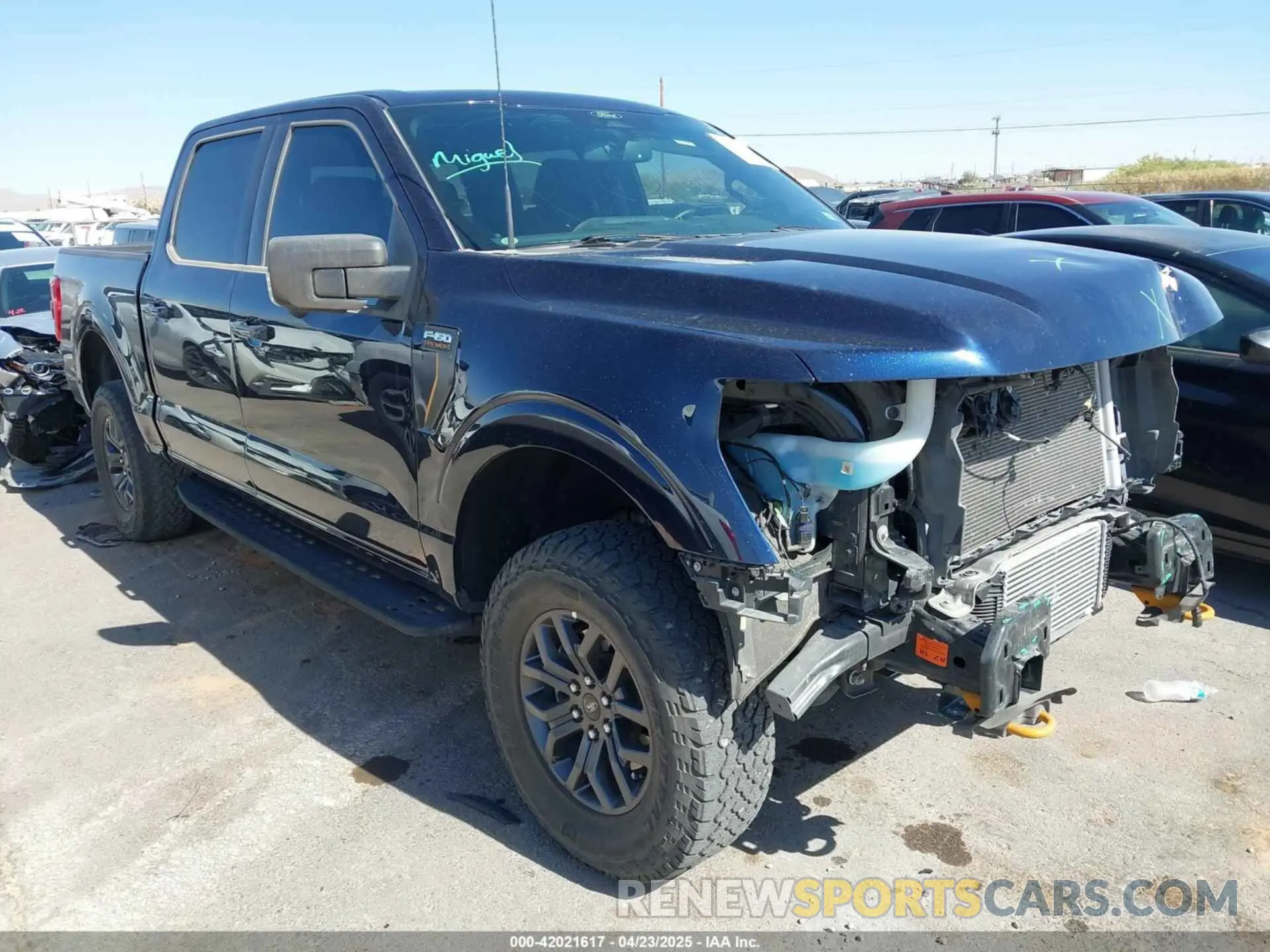 1 Фотография поврежденного автомобиля 1FTEW1E86NFB93235 FORD F-150 2022