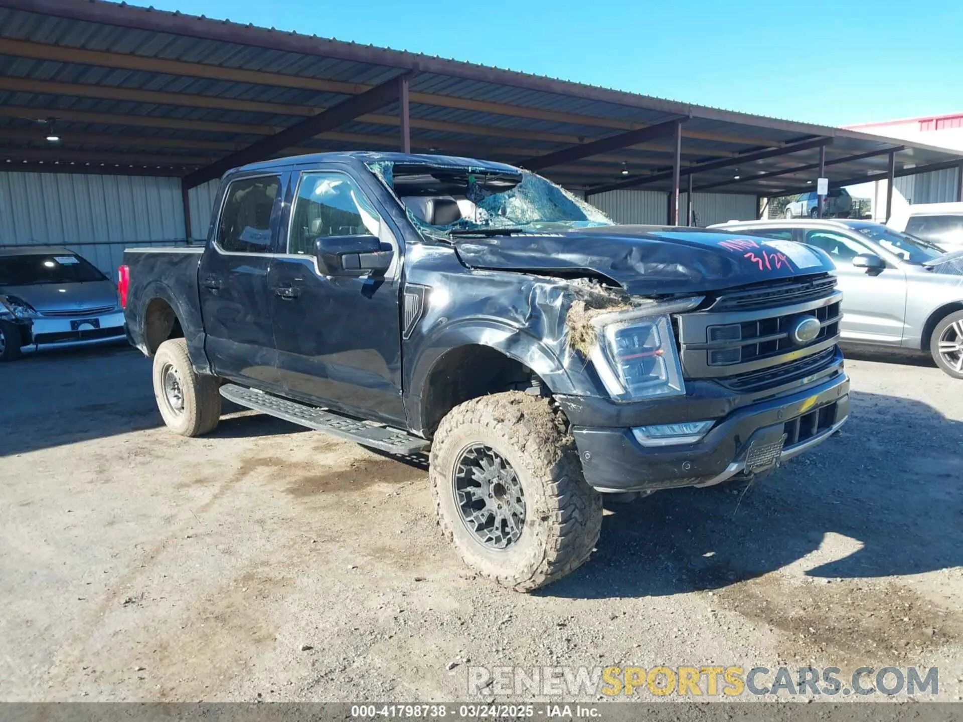 1 Фотография поврежденного автомобиля 1FTEW1E87NFA62430 FORD F-150 2022