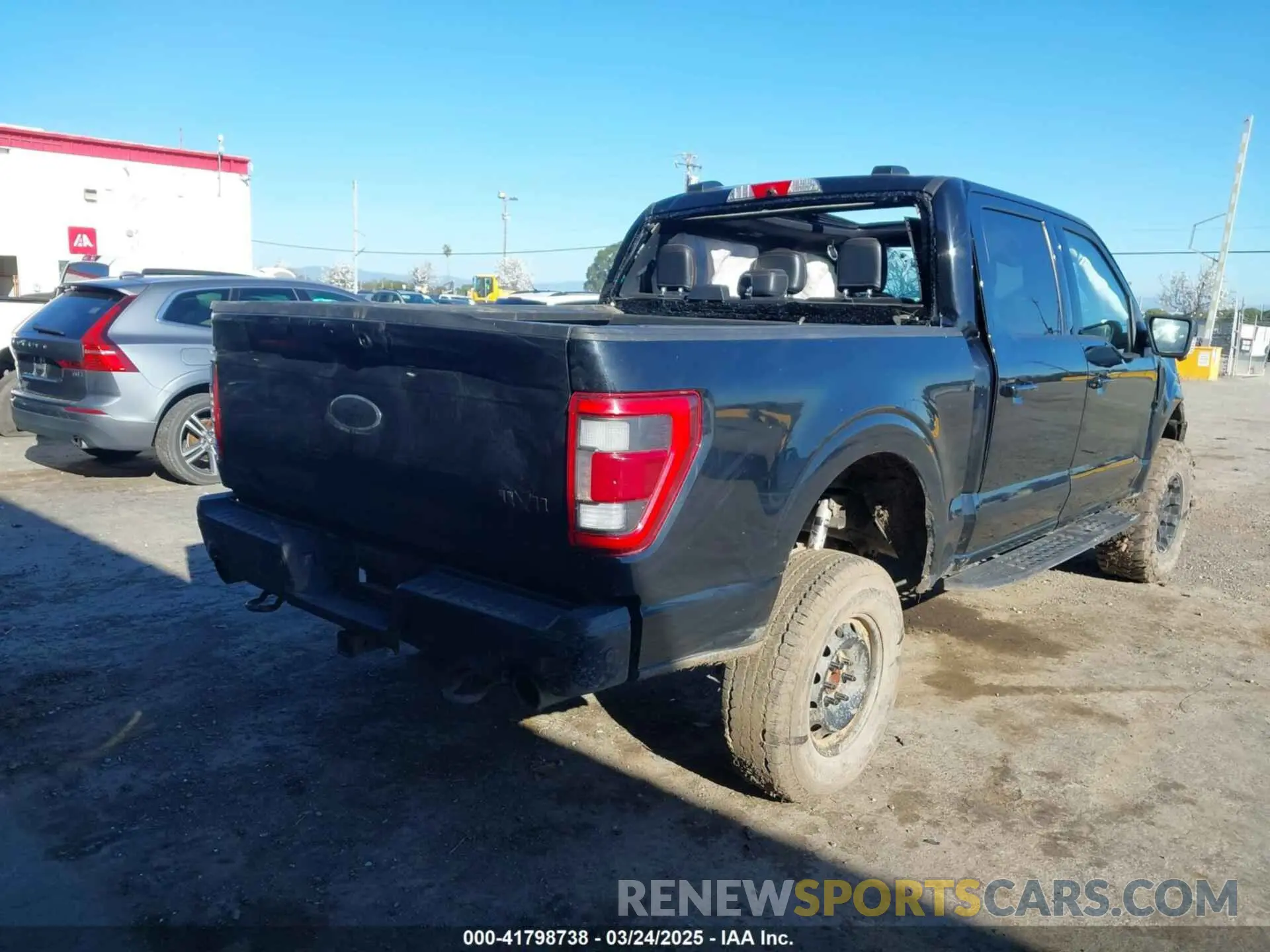 4 Фотография поврежденного автомобиля 1FTEW1E87NFA62430 FORD F-150 2022