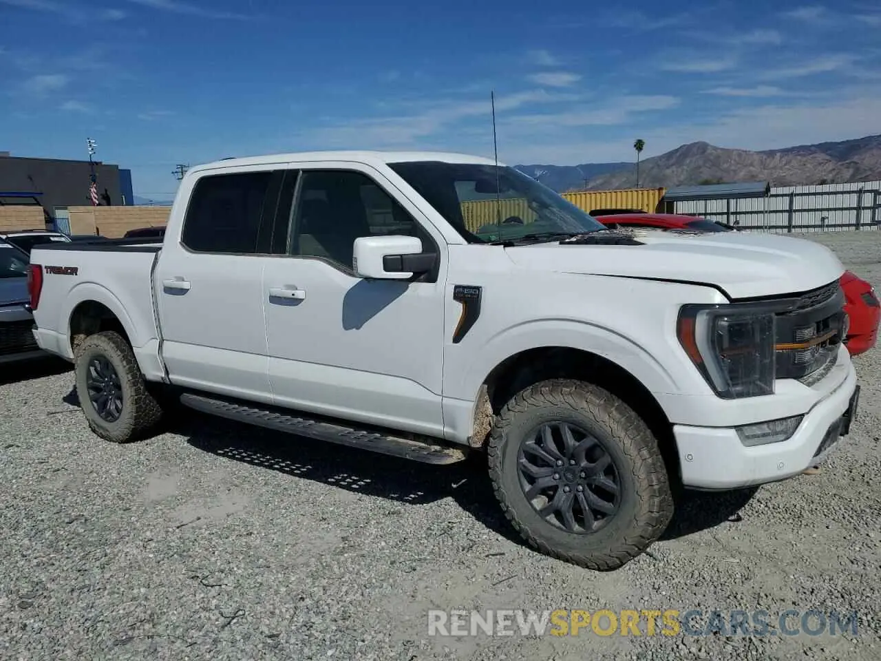 4 Фотография поврежденного автомобиля 1FTEW1E87NFA71998 FORD F-150 2022