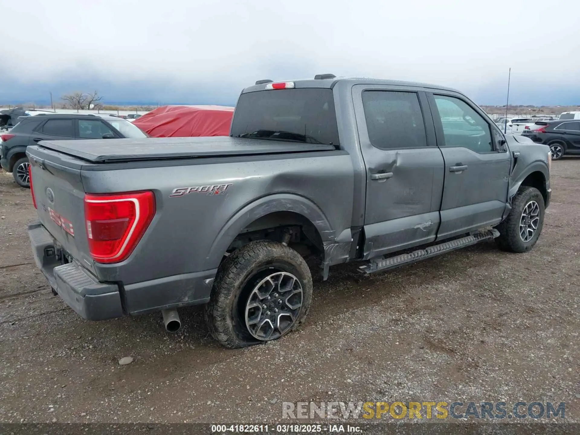 4 Фотография поврежденного автомобиля 1FTEW1EP2NFA49382 FORD F-150 2022