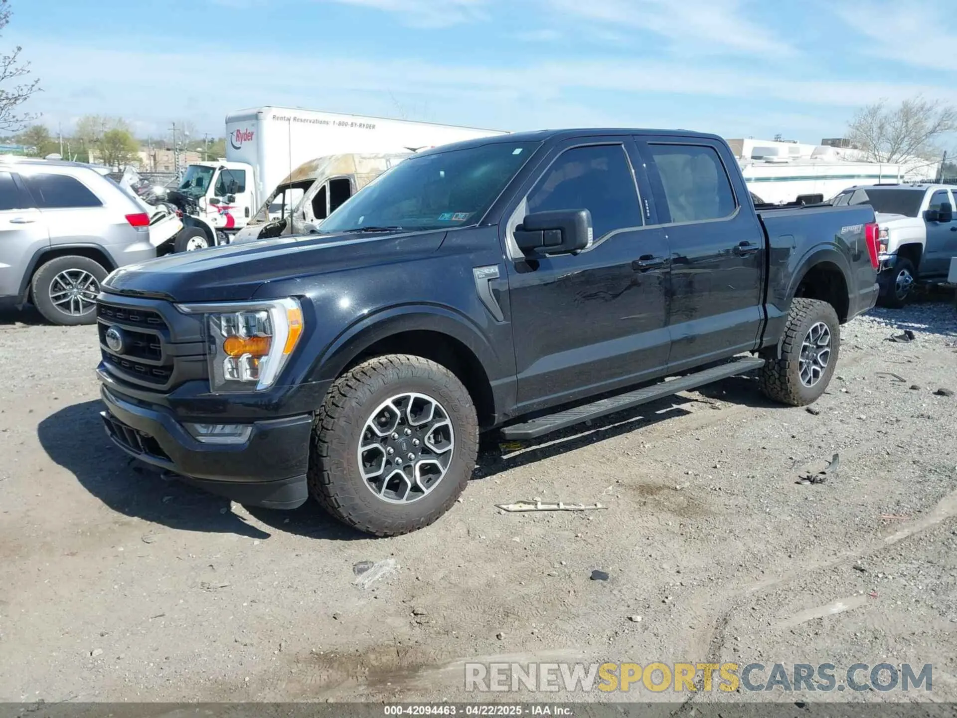 2 Photograph of a damaged car 1FTEW1EP4NKE46440 FORD F-150 2022