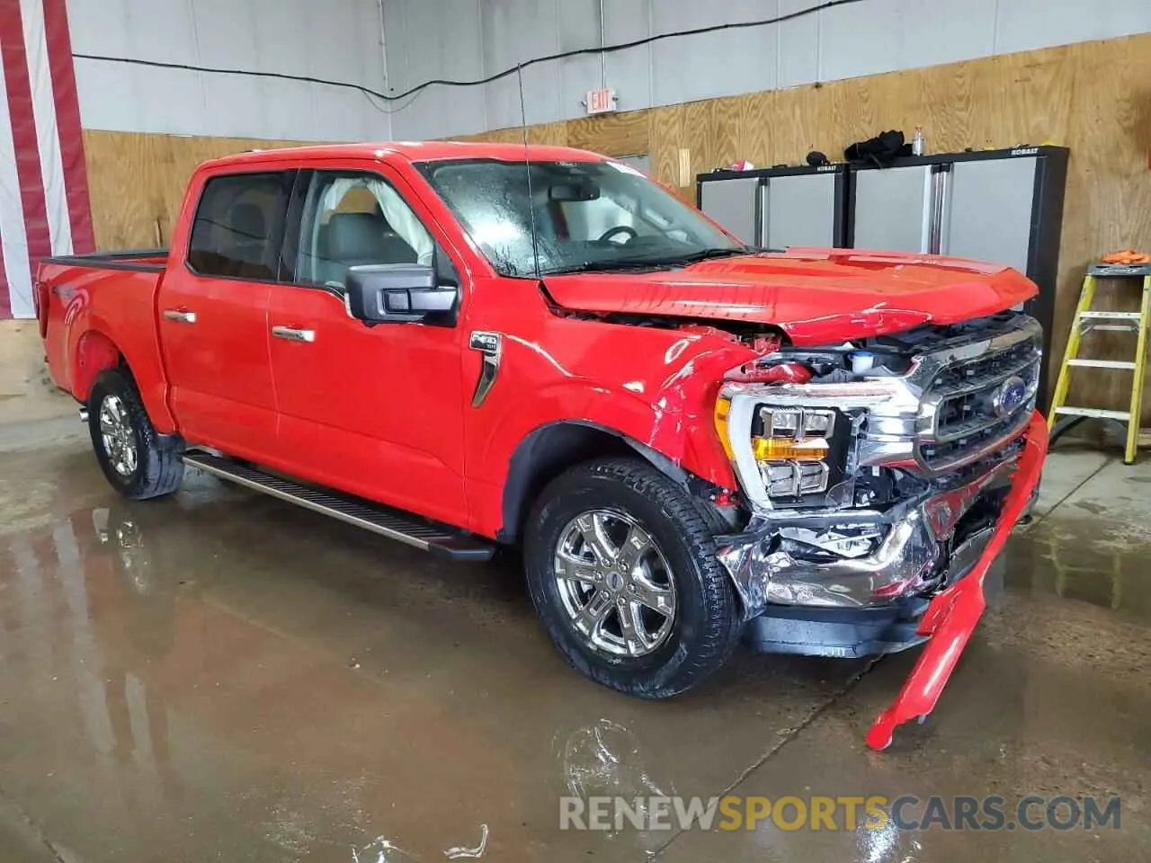 4 Фотография поврежденного автомобиля 1FTEW1EP9NKD86008 FORD F-150 2022