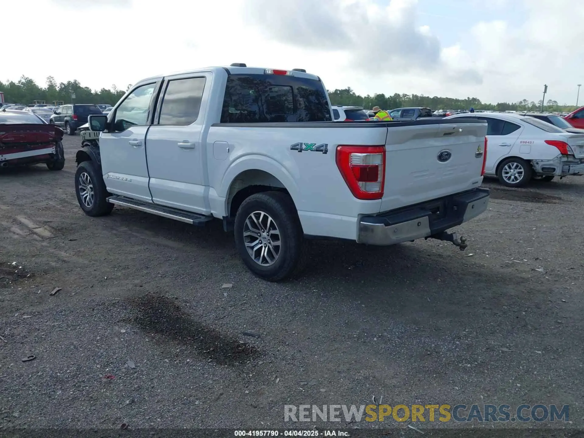 3 Фотография поврежденного автомобиля 1FTEW1EP9NKE36664 FORD F-150 2022