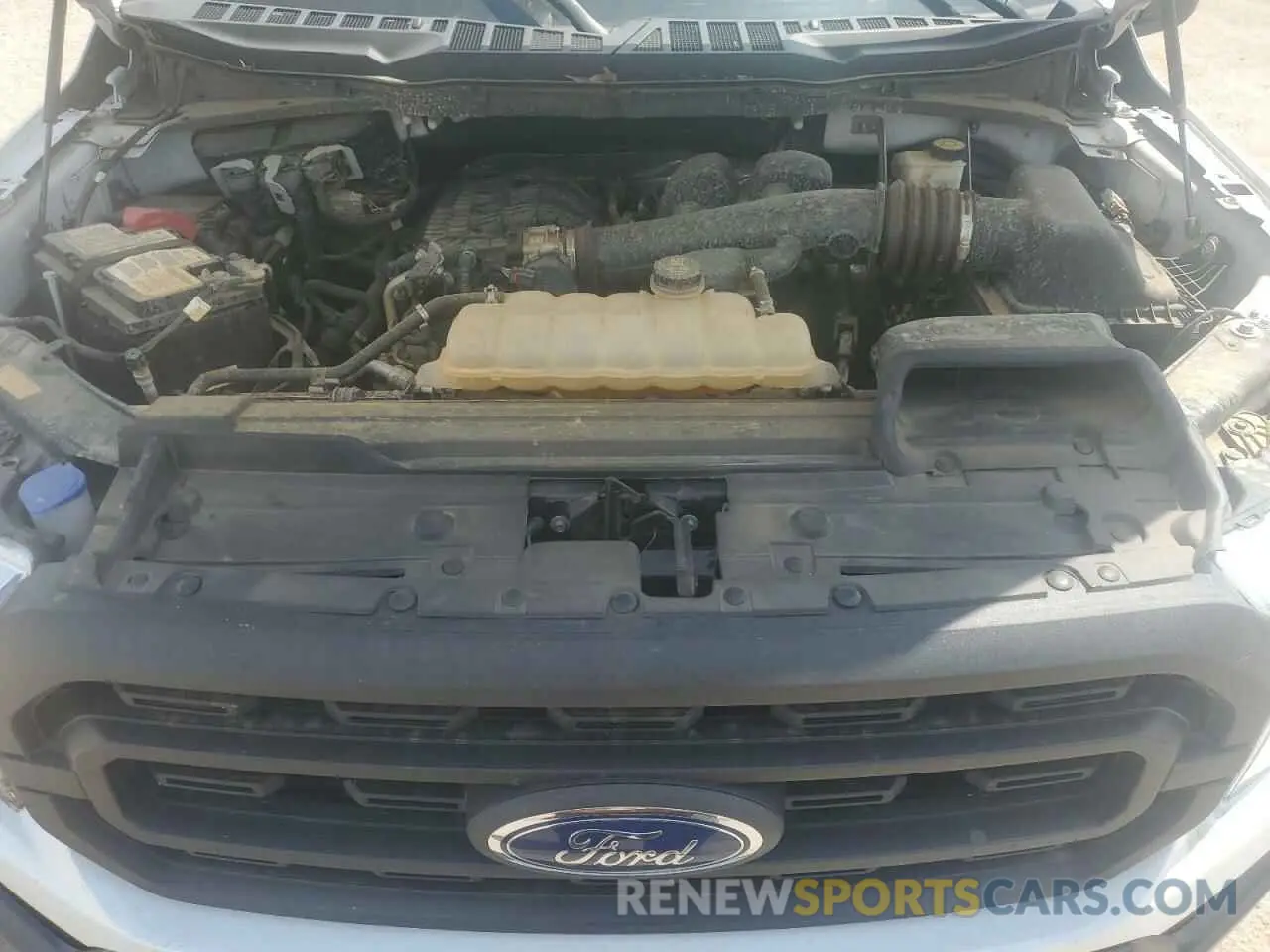 11 Photograph of a damaged car 1FTEX1CB0NFB12841 FORD F-150 2022