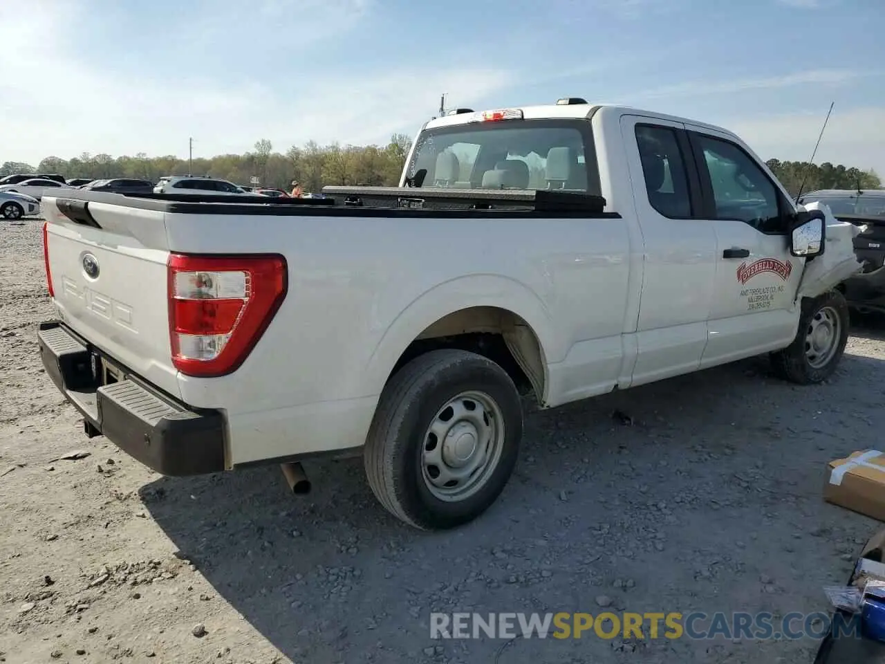 3 Photograph of a damaged car 1FTEX1CB0NKD32035 FORD F-150 2022