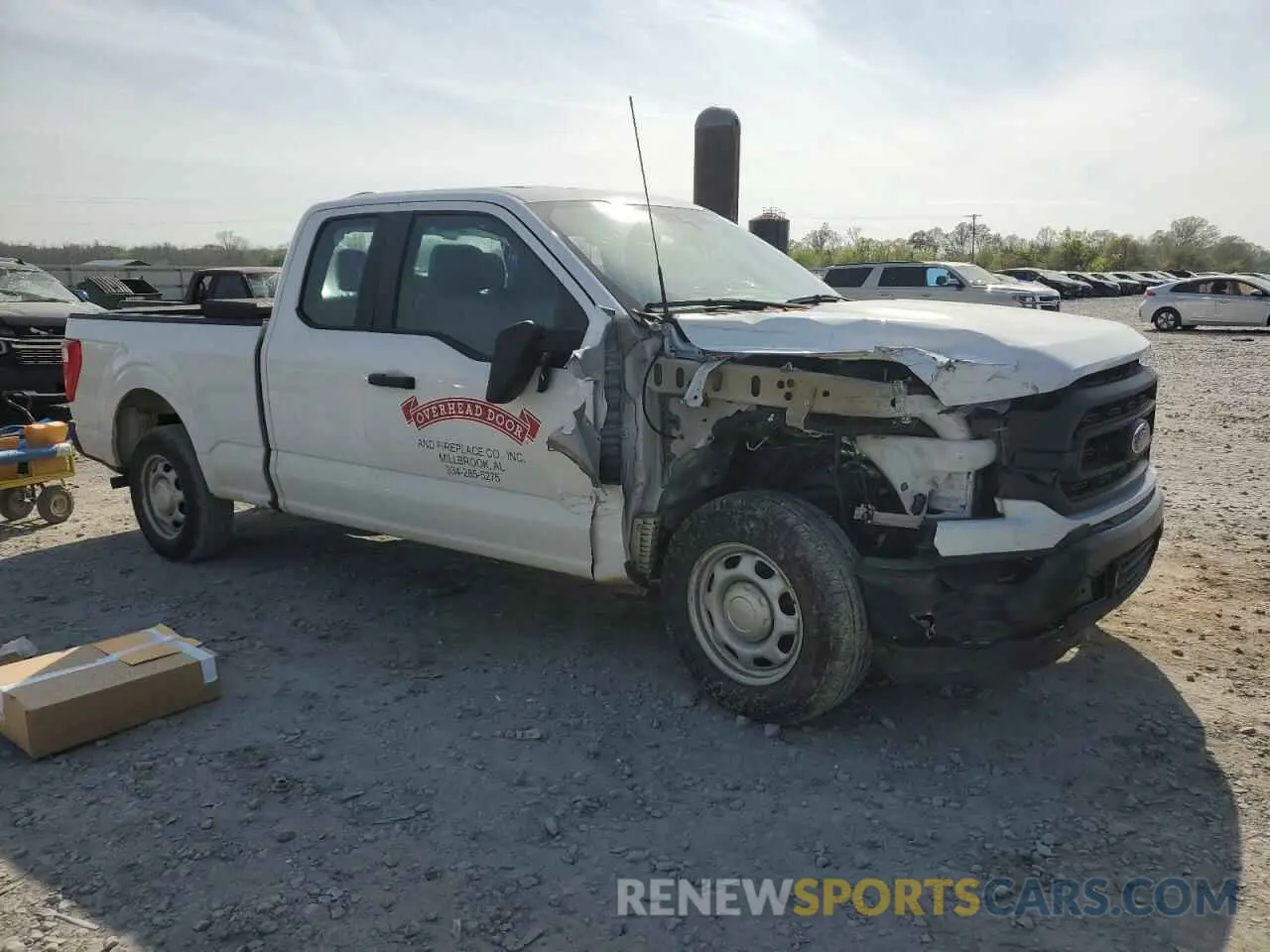 4 Photograph of a damaged car 1FTEX1CB0NKD32035 FORD F-150 2022