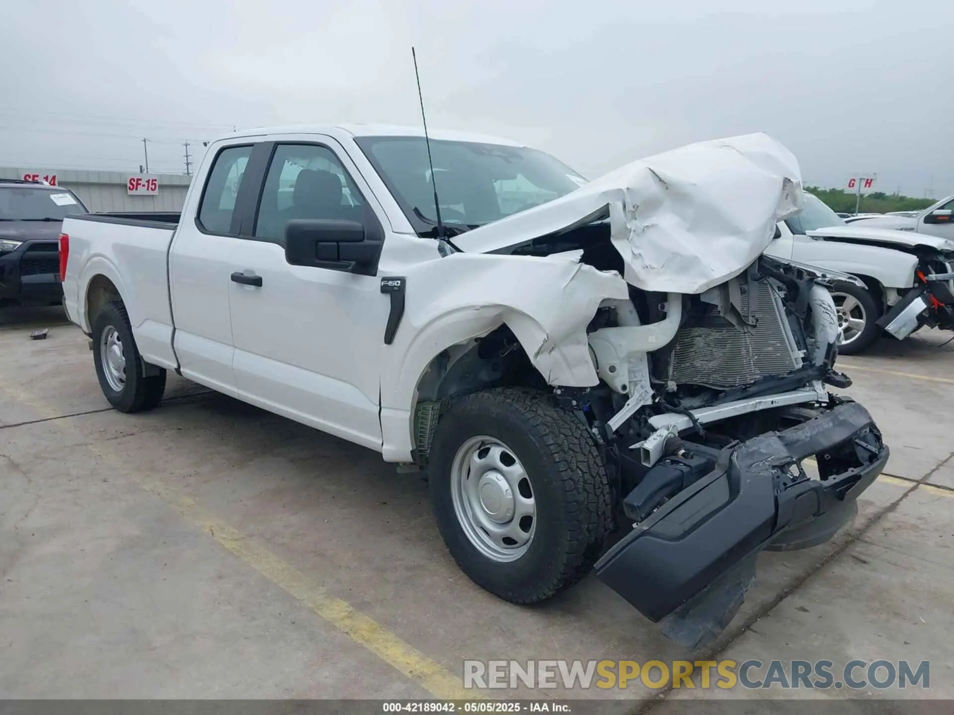 1 Фотография поврежденного автомобиля 1FTEX1CB1NKD70793 FORD F-150 2022