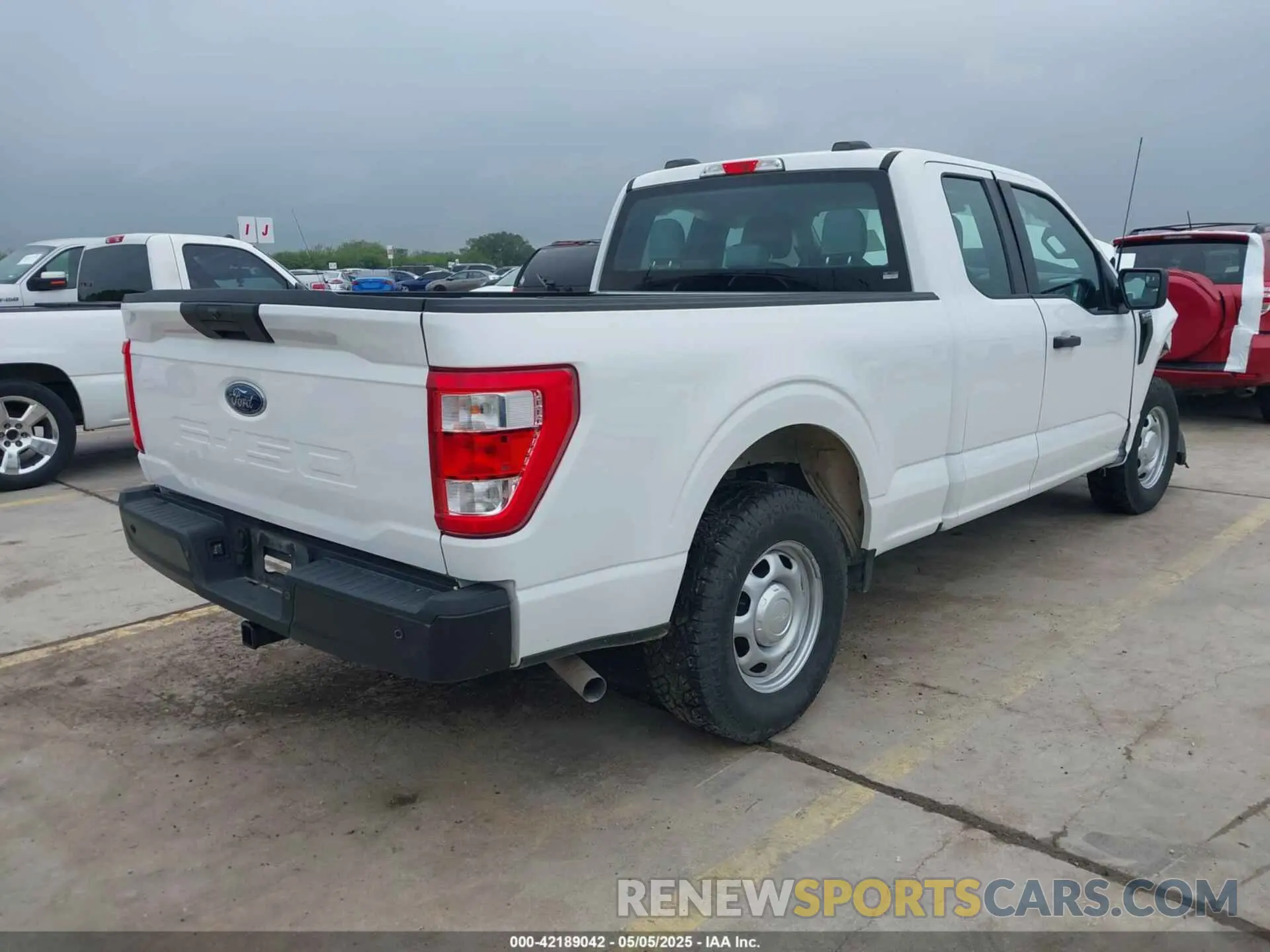 4 Фотография поврежденного автомобиля 1FTEX1CB1NKD70793 FORD F-150 2022