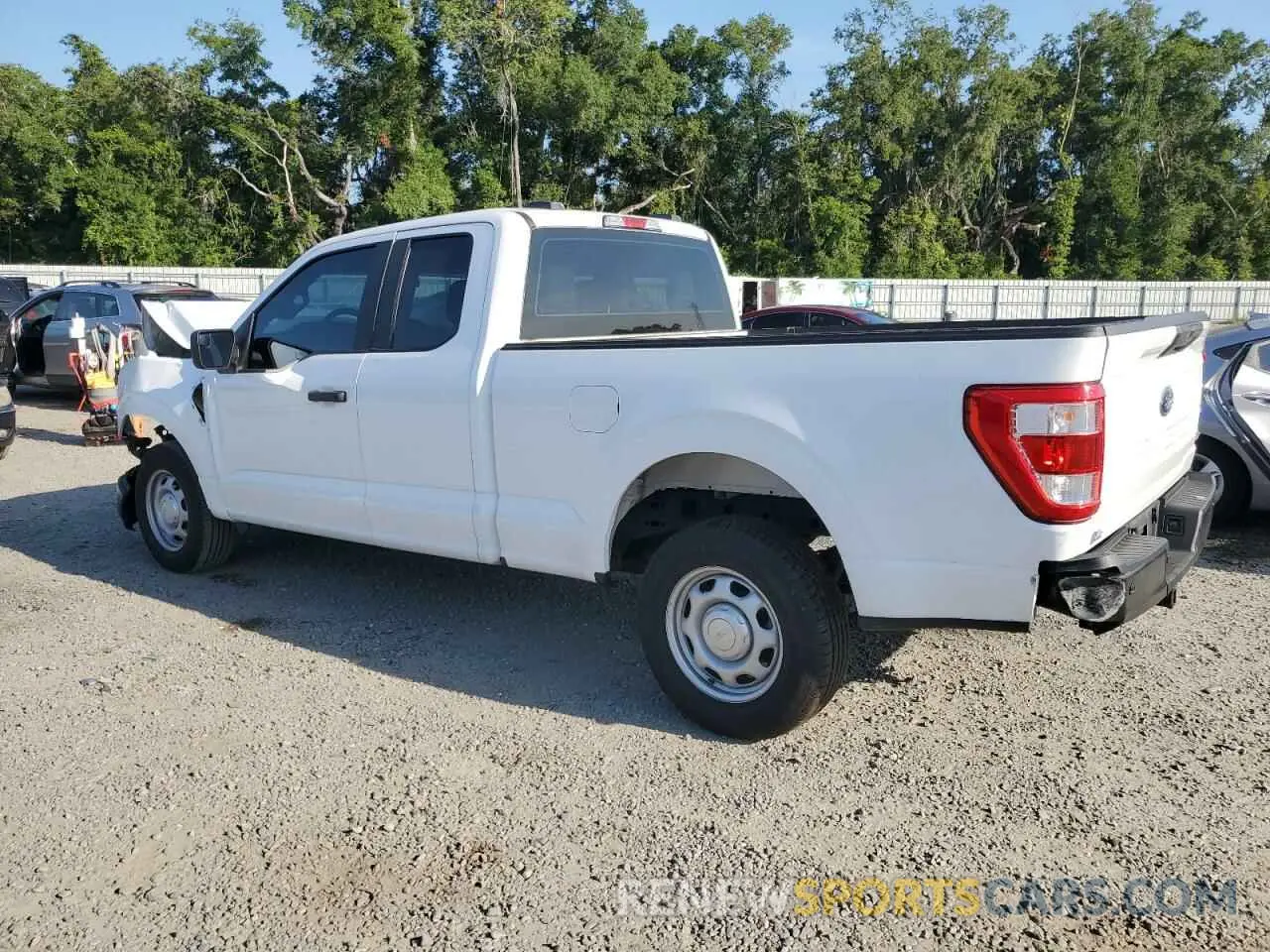 2 Photograph of a damaged car 1FTEX1CB2NKE05874 FORD F-150 2022