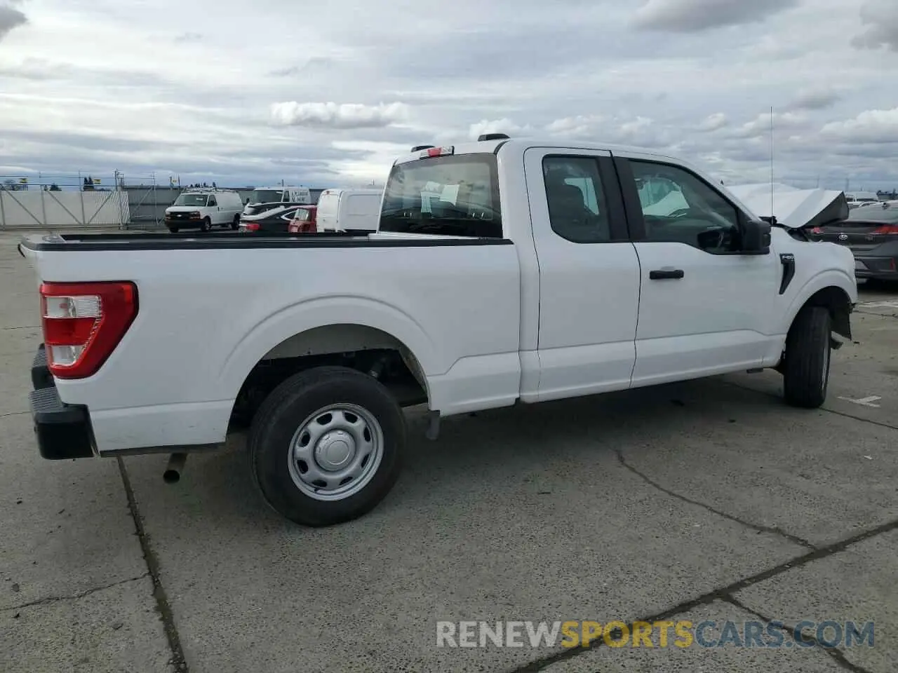 3 Photograph of a damaged car 1FTEX1CB2NKE71227 FORD F-150 2022