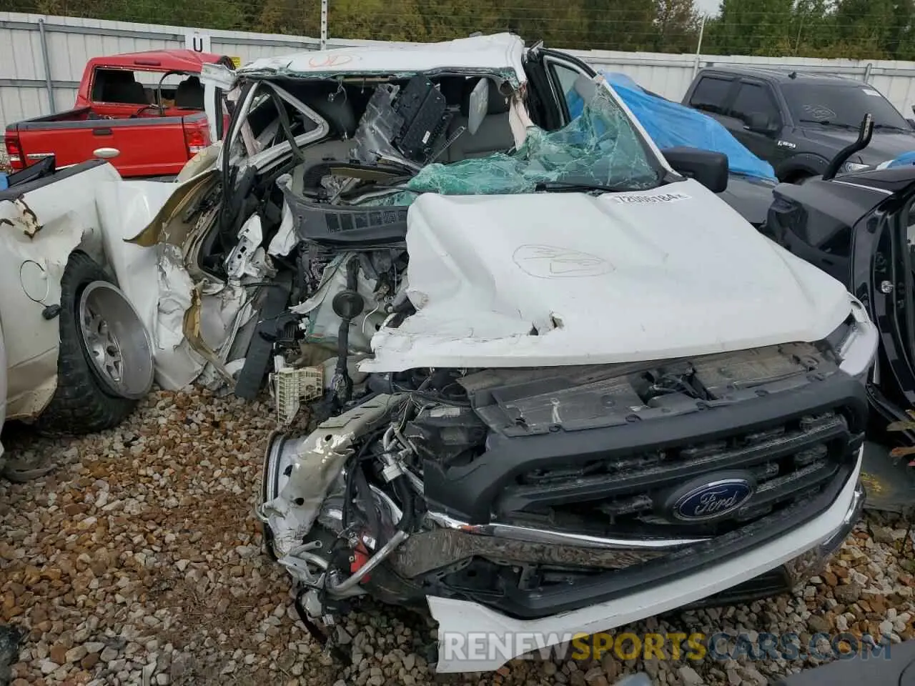 5 Photograph of a damaged car 1FTEX1CB7NKD00621 FORD F-150 2022