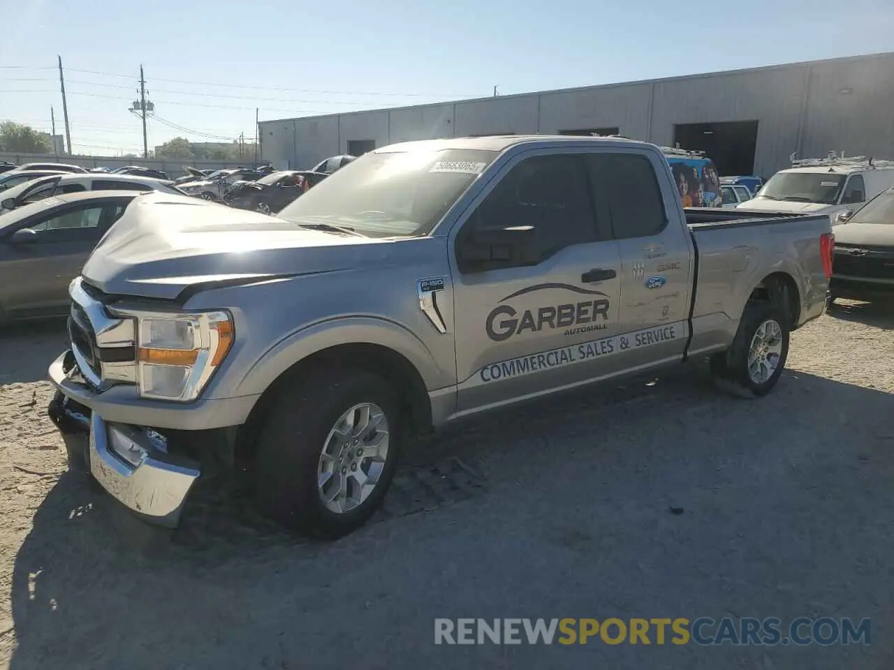 1 Photograph of a damaged car 1FTEX1CP0NKF31193 FORD F-150 2022