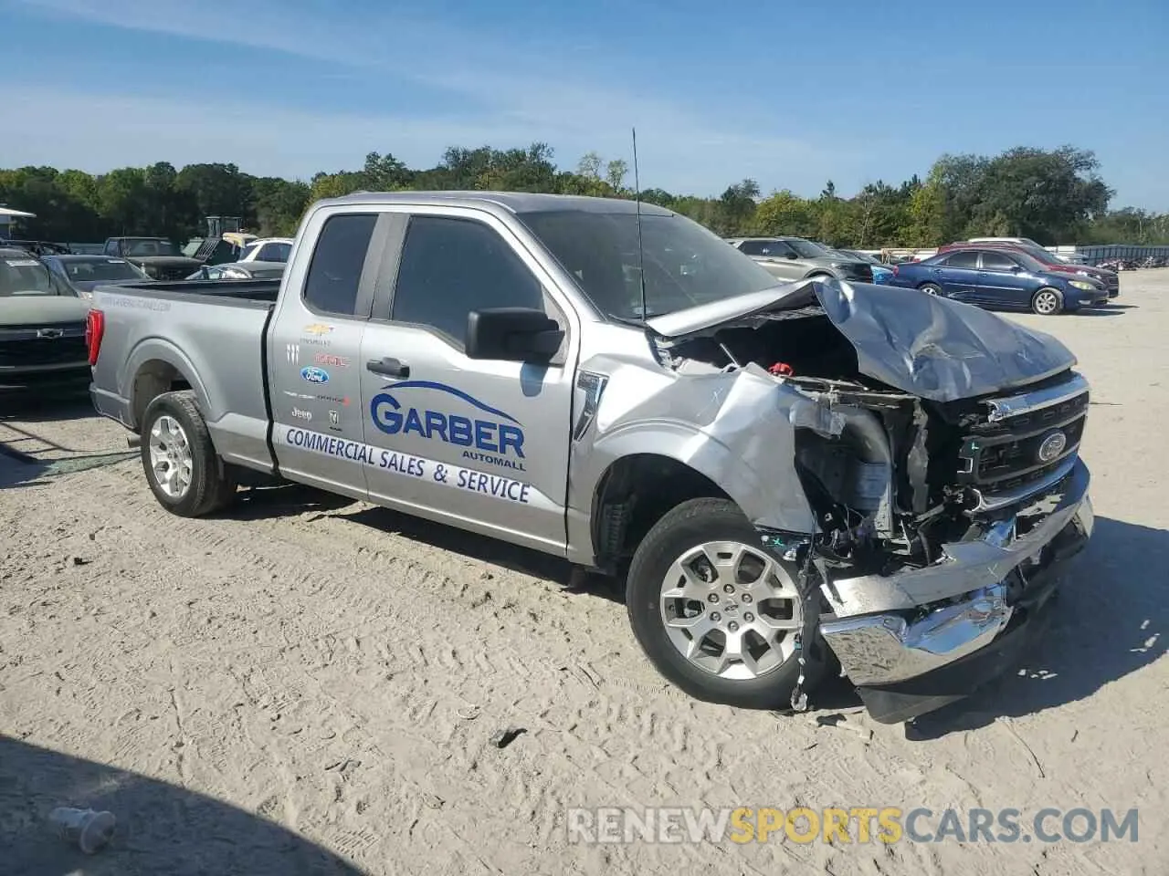 4 Photograph of a damaged car 1FTEX1CP0NKF31193 FORD F-150 2022
