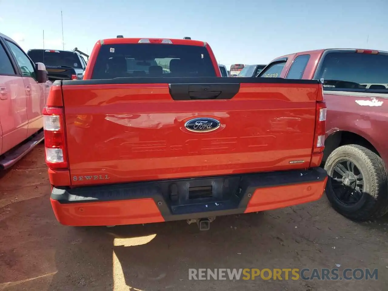 6 Фотография поврежденного автомобиля 1FTEX1CP1NKF06416 FORD F-150 2022